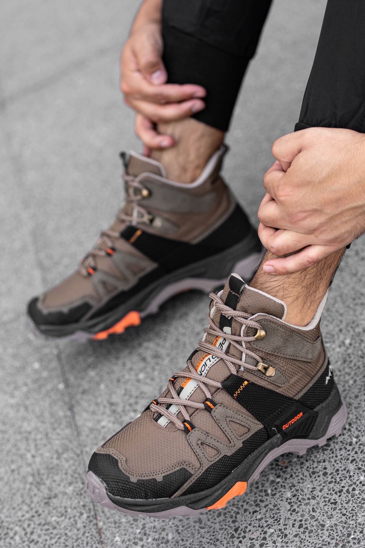 Freemax Erkek Anatomik iç Taban Outdoor Spor Sneaker Trekking Bot Freemax.2392 Vizon