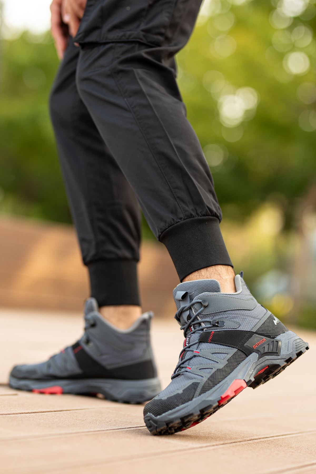 Freemax Erkek Anatomik iç Taban Outdoor Spor Sneaker Trekking Bot Freemax.2392 FÜME