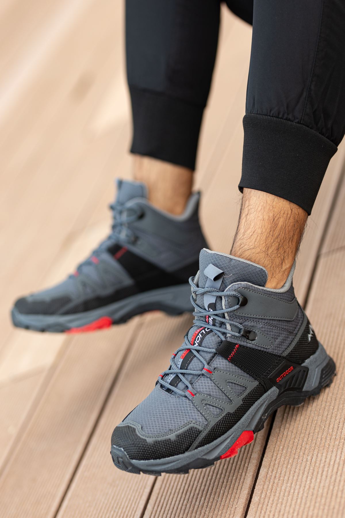 Freemax Erkek Anatomik iç Taban Outdoor Spor Sneaker Trekking Bot Freemax.2392 FÜME
