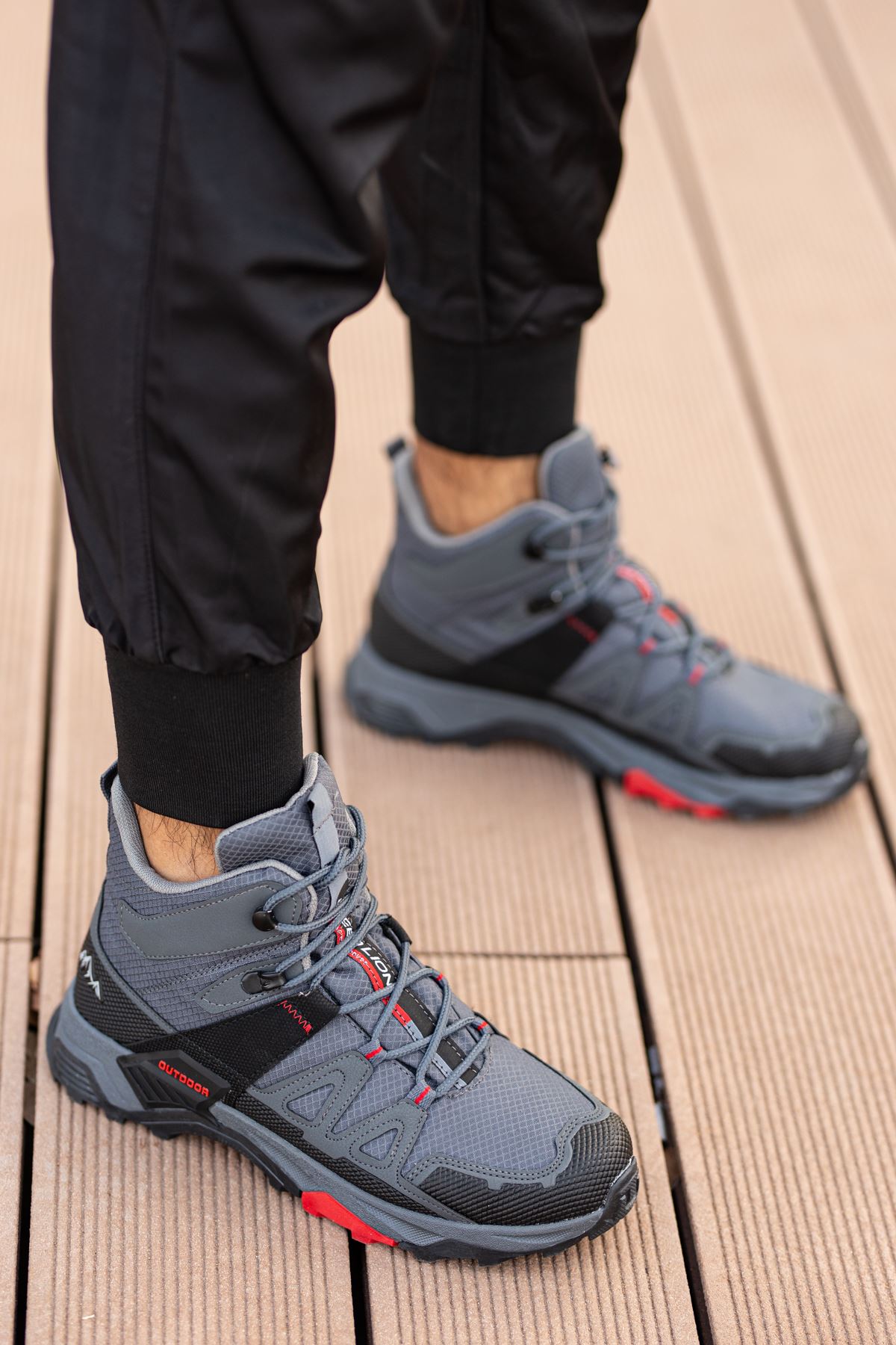 Freemax Erkek Anatomik iç Taban Outdoor Spor Sneaker Trekking Bot Freemax.2392 FÜME