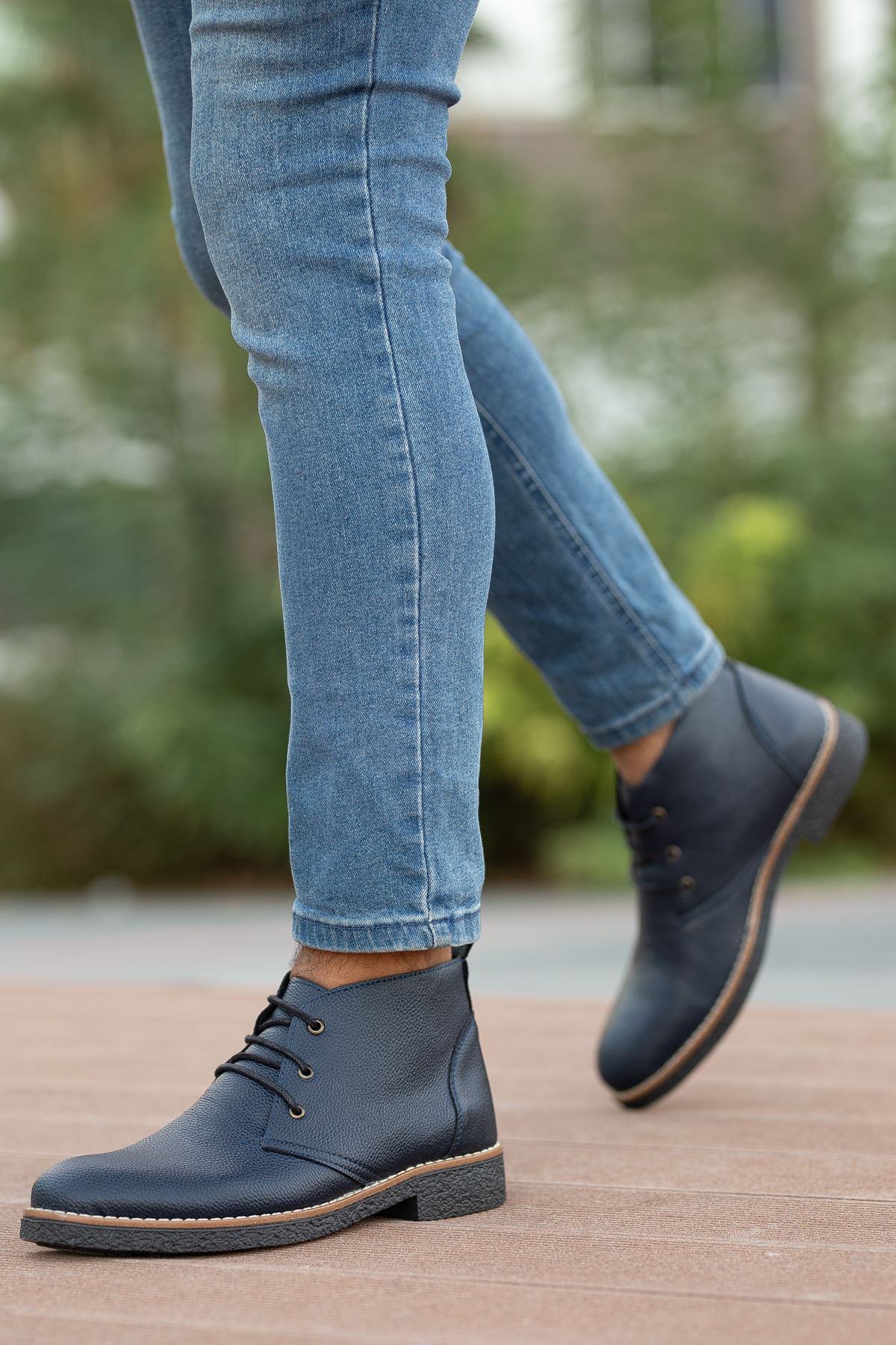 Freemax Erkek Papi Bağlı Kışlık Erkek Bot Freemax.Bgl102 Lacivert