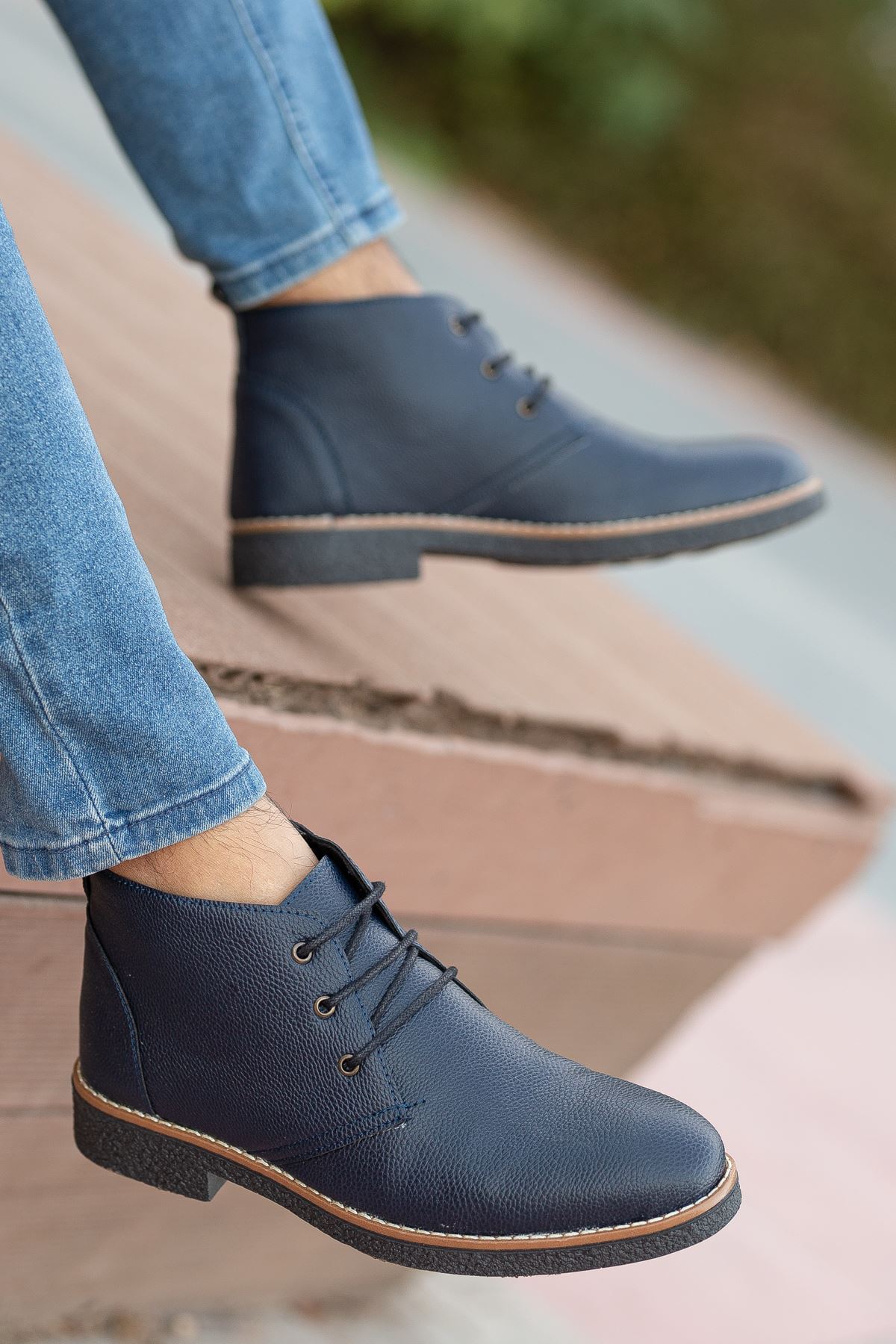 Freemax Erkek Papi Bağlı Kışlık Erkek Bot Freemax.Bgl102 Lacivert