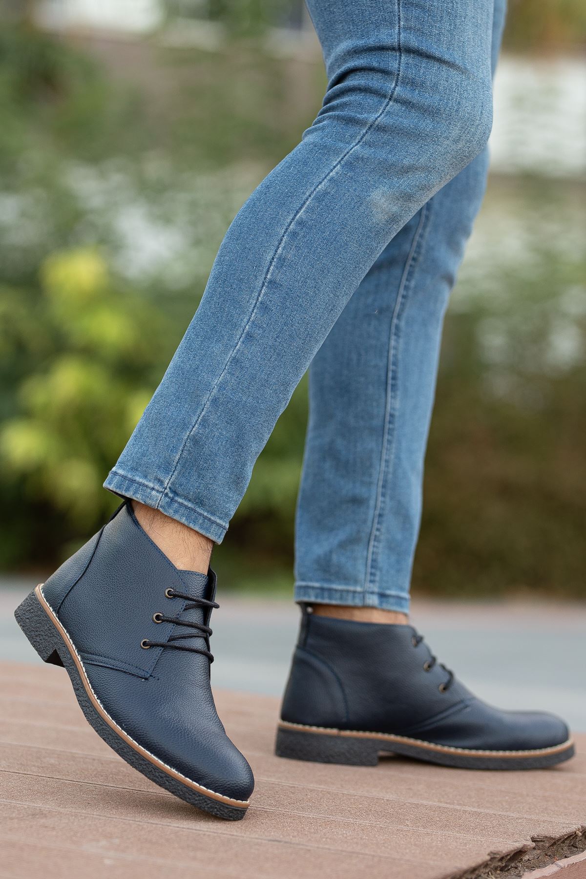 Freemax Erkek Papi Bağlı Kışlık Erkek Bot Freemax.Bgl102 Lacivert