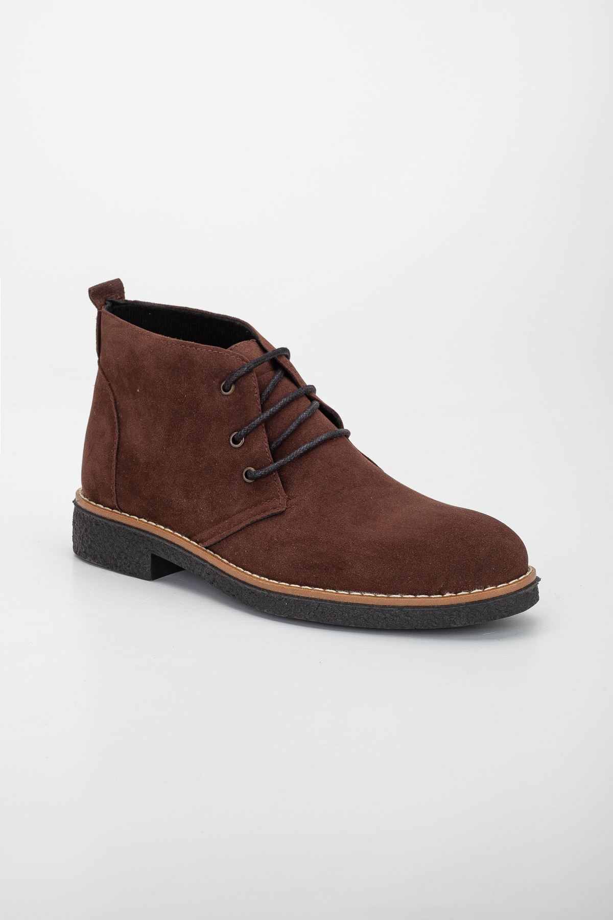 Freemax Erkek Papi Bağlı Kışlık Erkek Bot Freemax.Bgl102 Süet Kahve