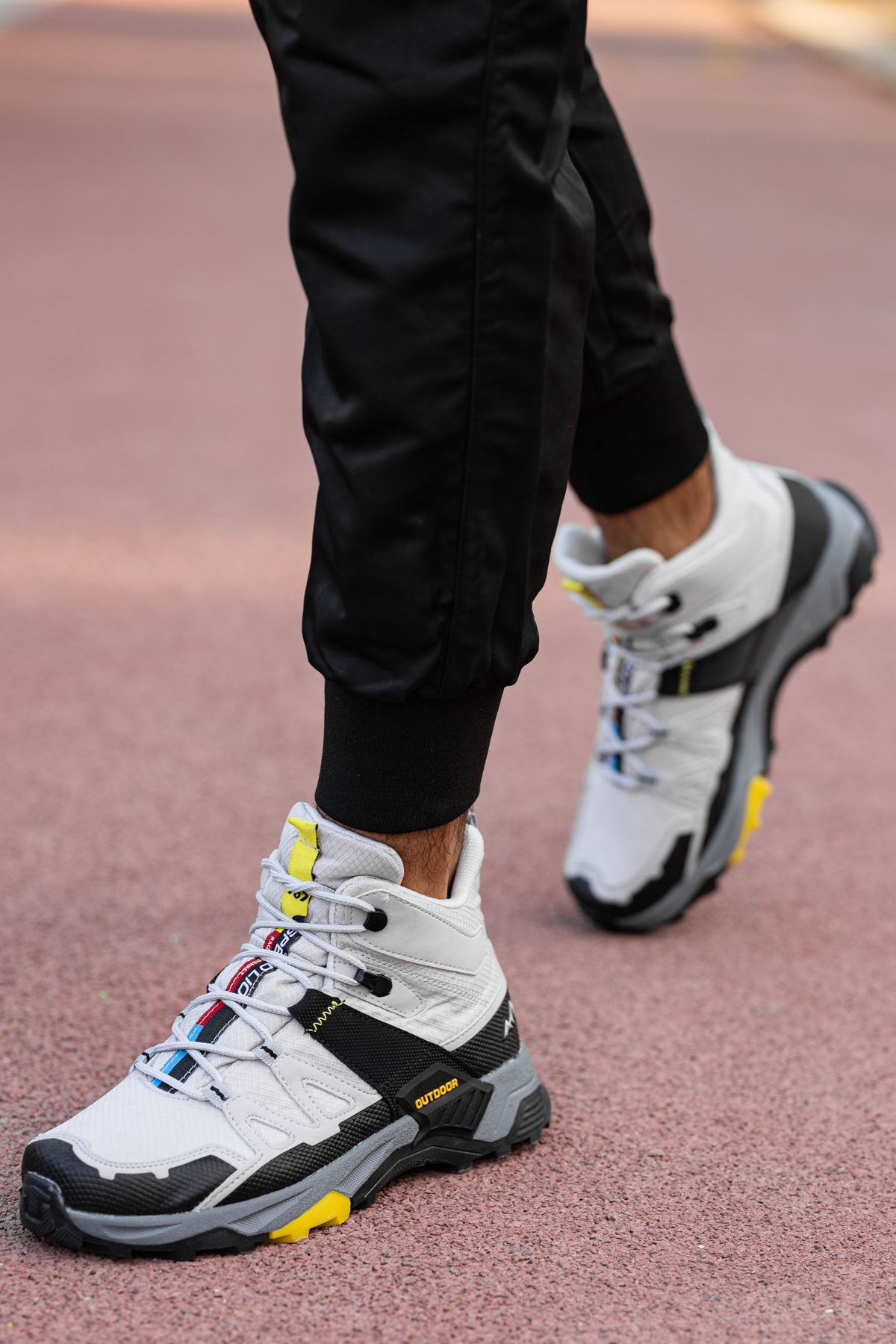 Freemax Erkek Anatomik iç Taban Outdoor Spor Sneaker Trekking Bot Freemax.2392 Buz Siyah