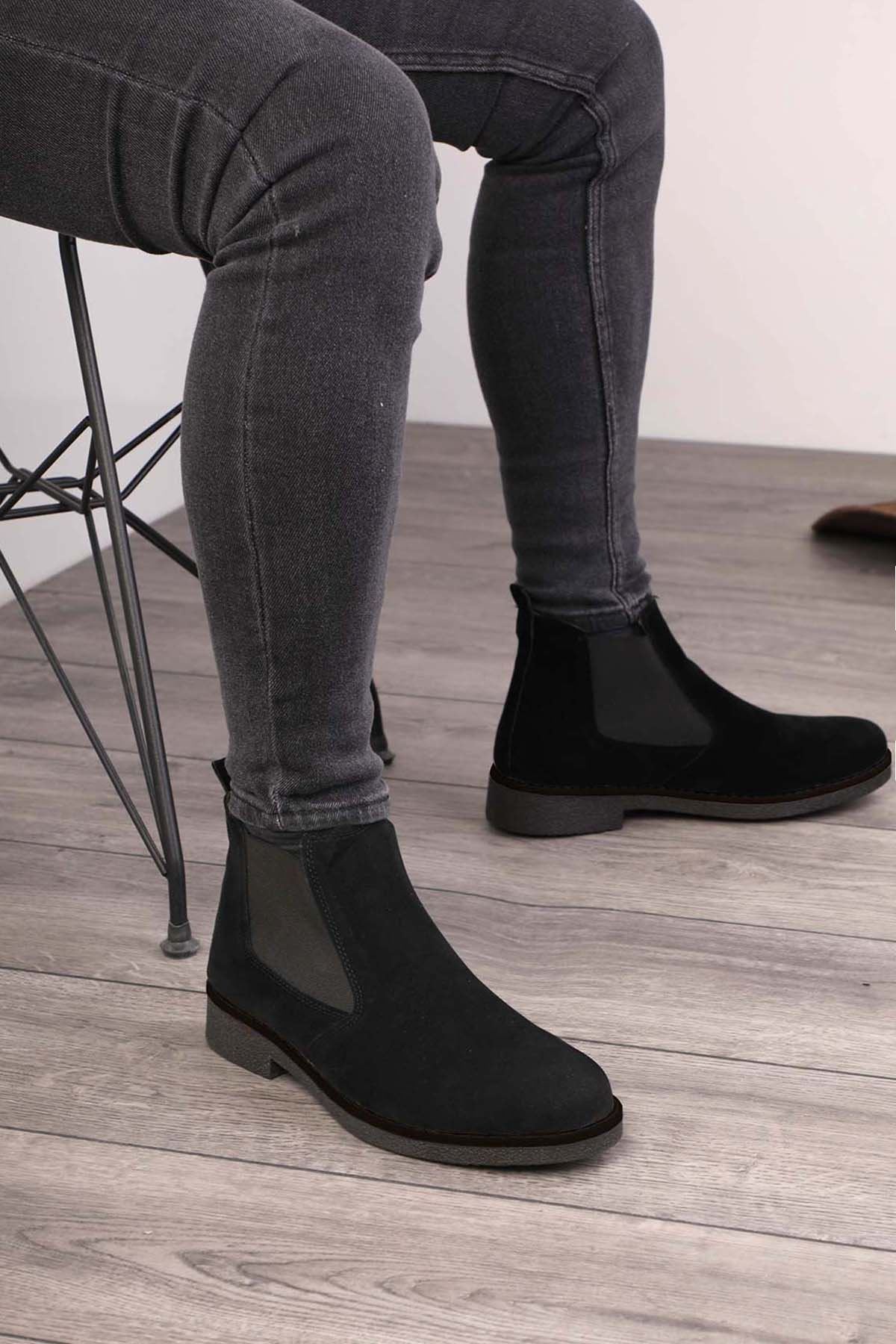 Freemax Unisex Chelsea Bot Garantili Ürün Freemax.505 Siyah