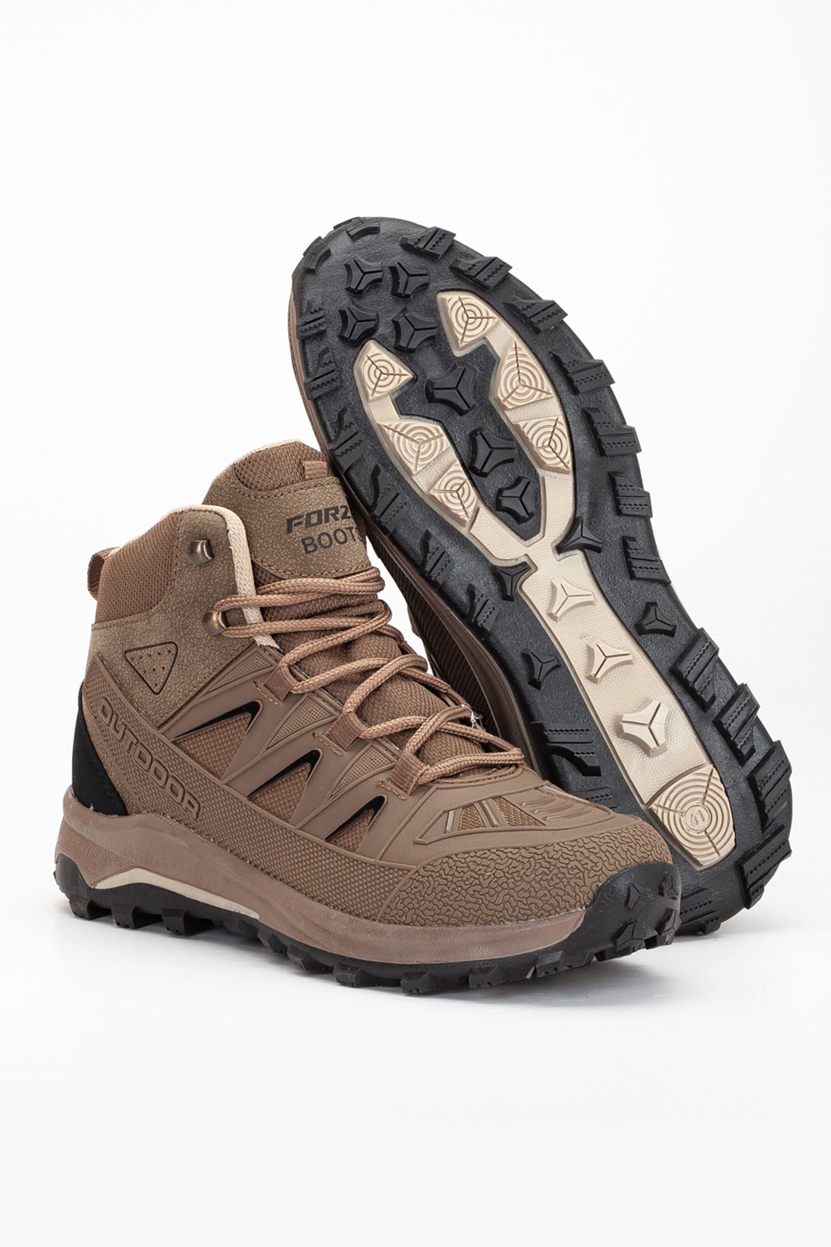 Freemax Erkek Watertight Trekking Su Geçirmez Kauçuk Kaplama Garantili Kışlık Outdoor Bot Esnek Kauçuk Taban Vizon