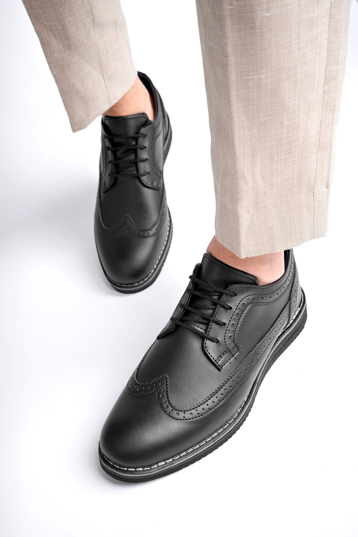 Freemax Oxford Erkek Ayakkabı Oxford Erkek Ayakkabı Freemax.1118 Siyah Cilt