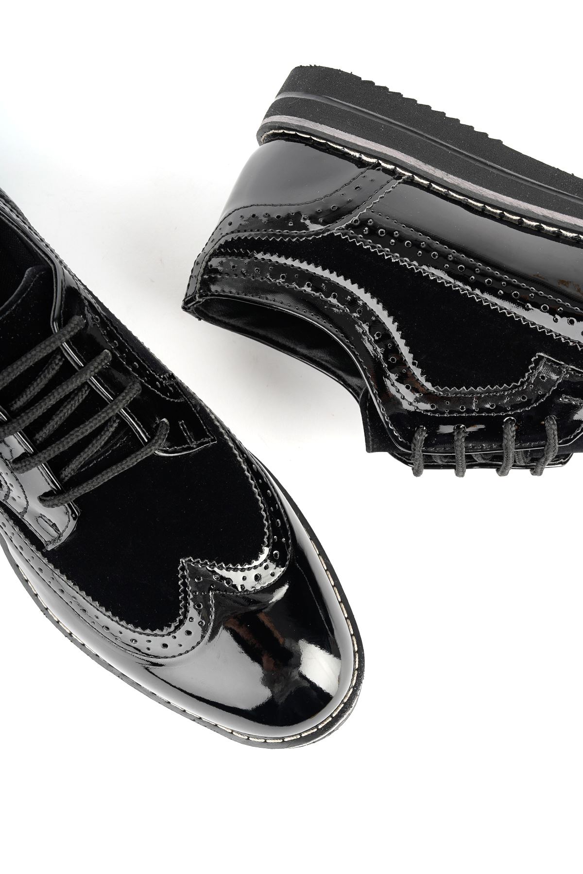 Freemax Oxford Erkek Ayakkabı Oxford Erkek Ayakkabı Freemax.1118 Siyah Garni