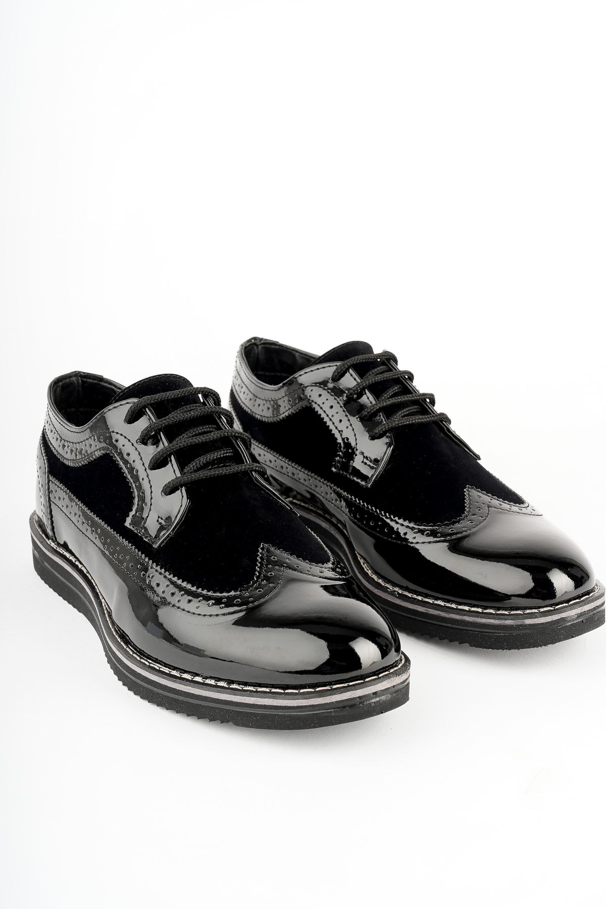 Freemax Oxford Erkek Ayakkabı Oxford Erkek Ayakkabı Freemax.1118 Siyah Garni