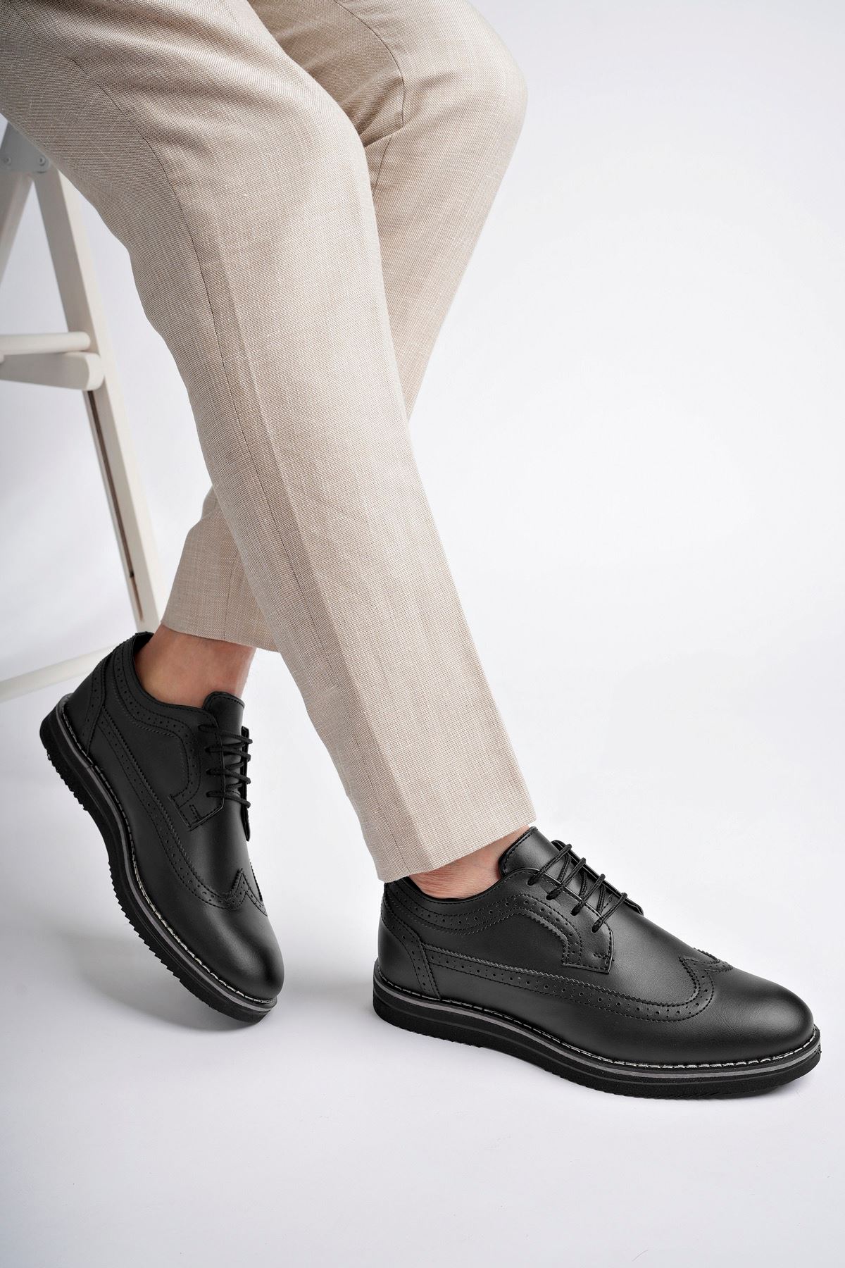 Freemax Oxford Erkek Ayakkabı Oxford Erkek Ayakkabı Freemax.1118 Siyah Cilt