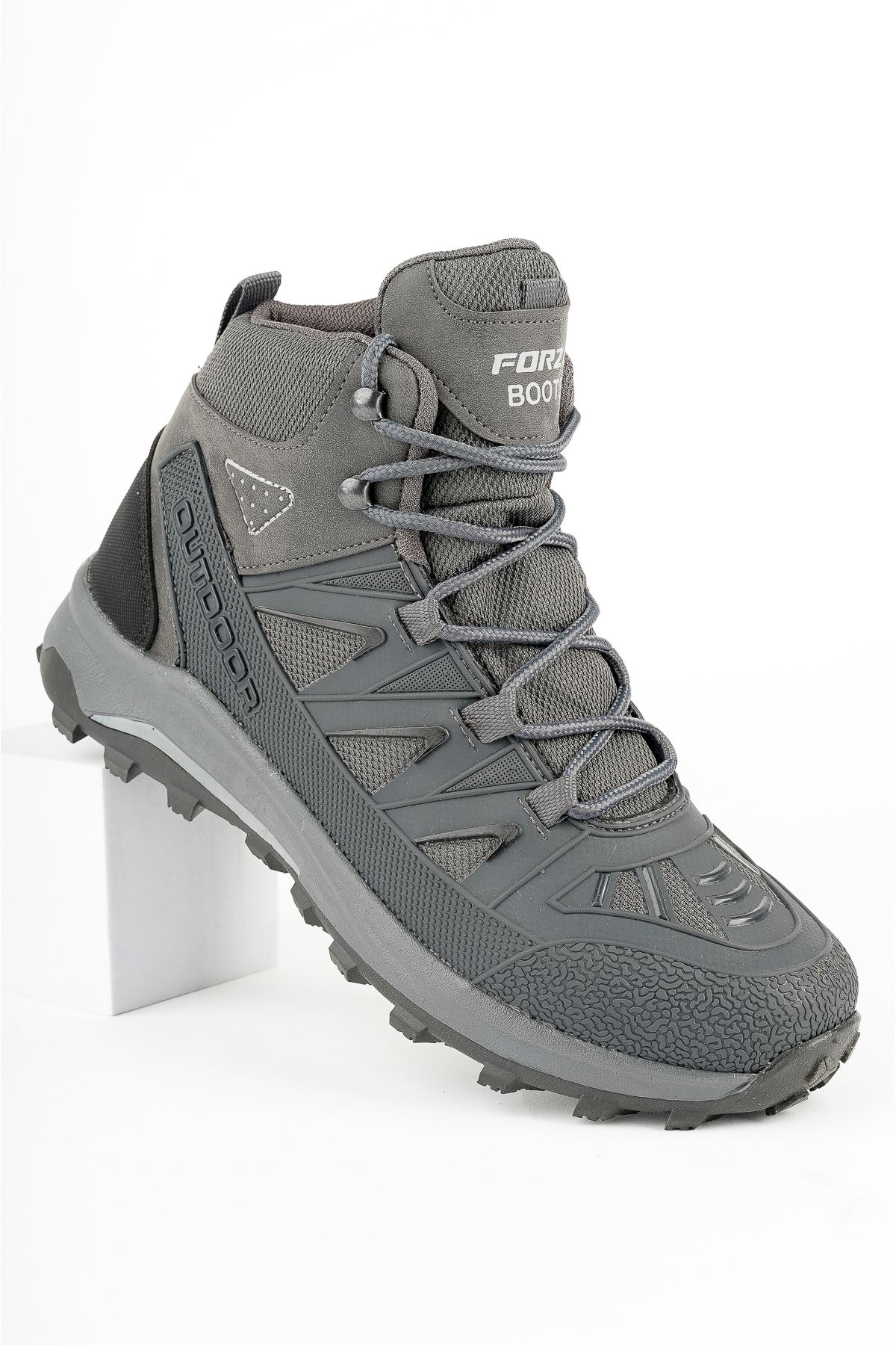 Freemax Erkek Watertight Trekking Su Geçirmez Kauçuk Kaplama Garantili Kışlık Outdoor Bot Esnek Kauçuk Taban FÜME