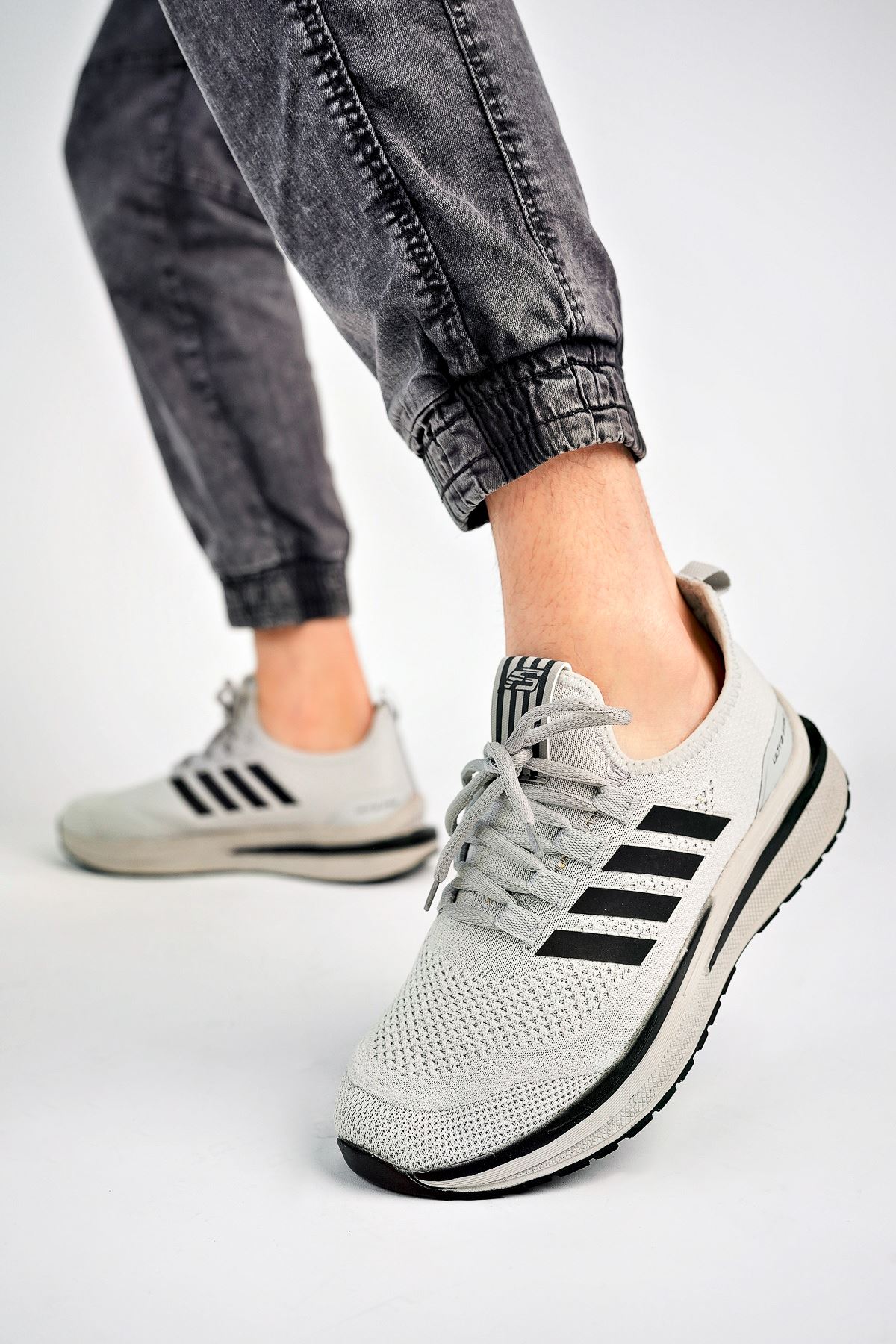 Freemax Erkek  Sneaker Spor Ayakkabı Freemax 2240 Buz Siyah