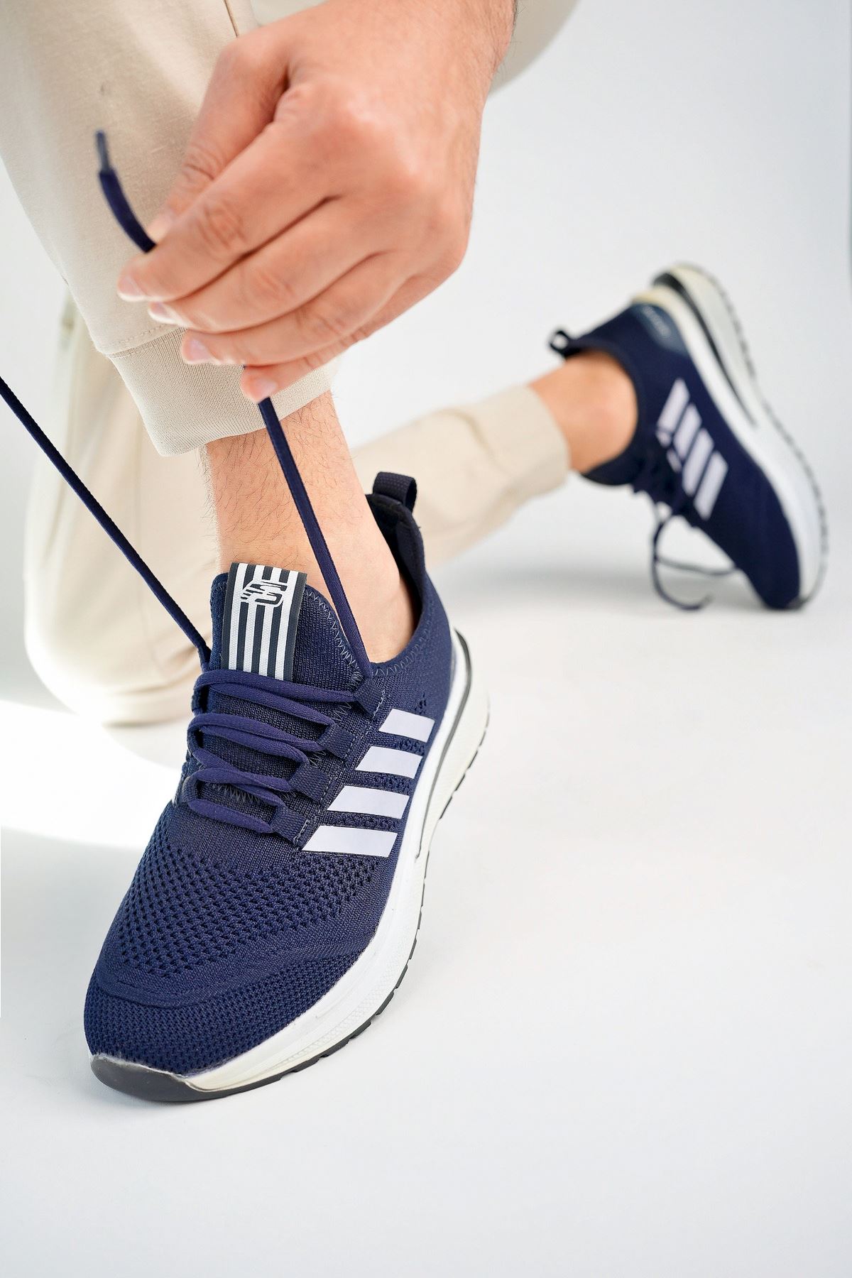 Freemax Erkek  Sneaker Spor Ayakkabı Freemax 2240 Lacivert Beyaz