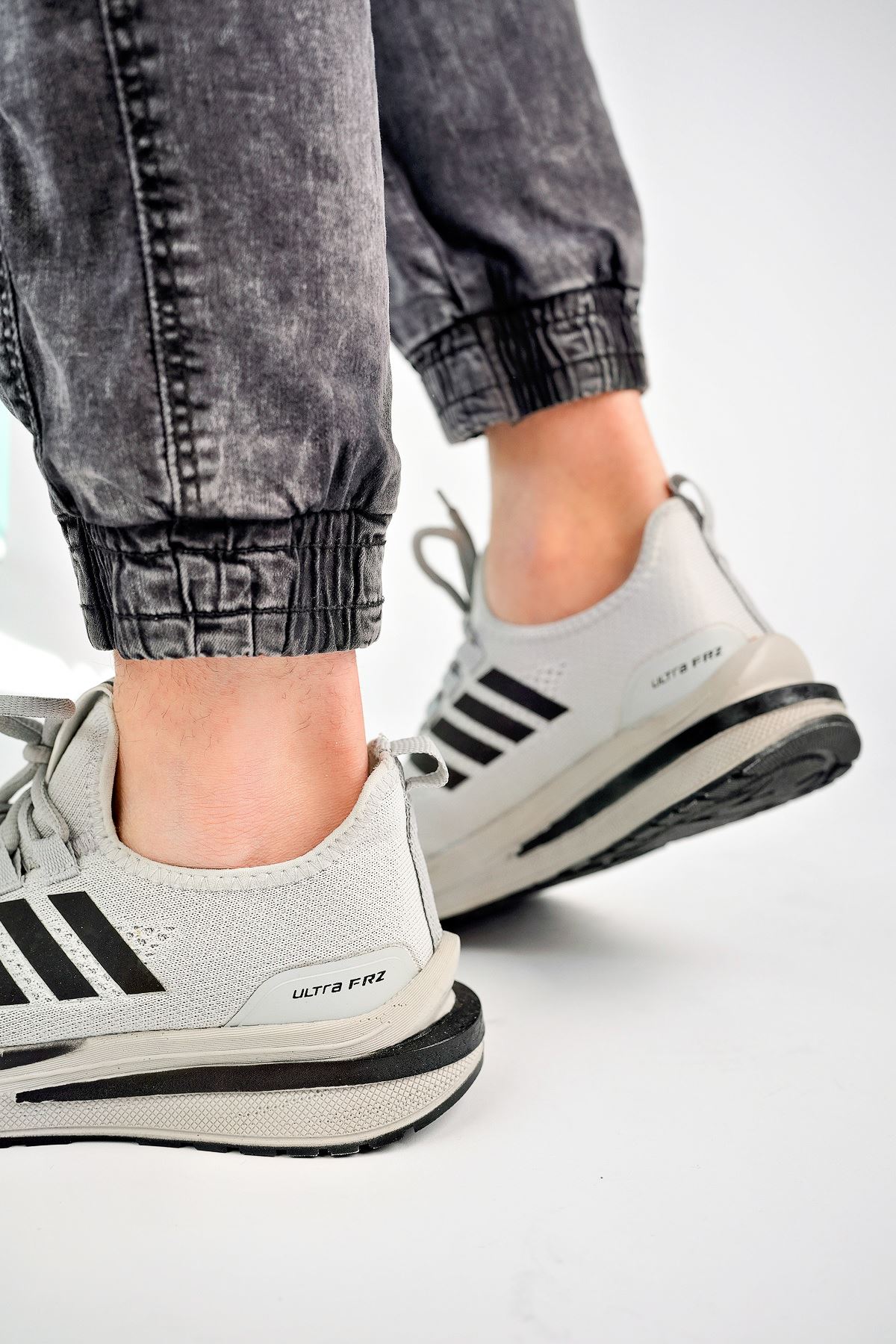 Freemax Erkek  Sneaker Spor Ayakkabı Freemax 2240 Buz Siyah