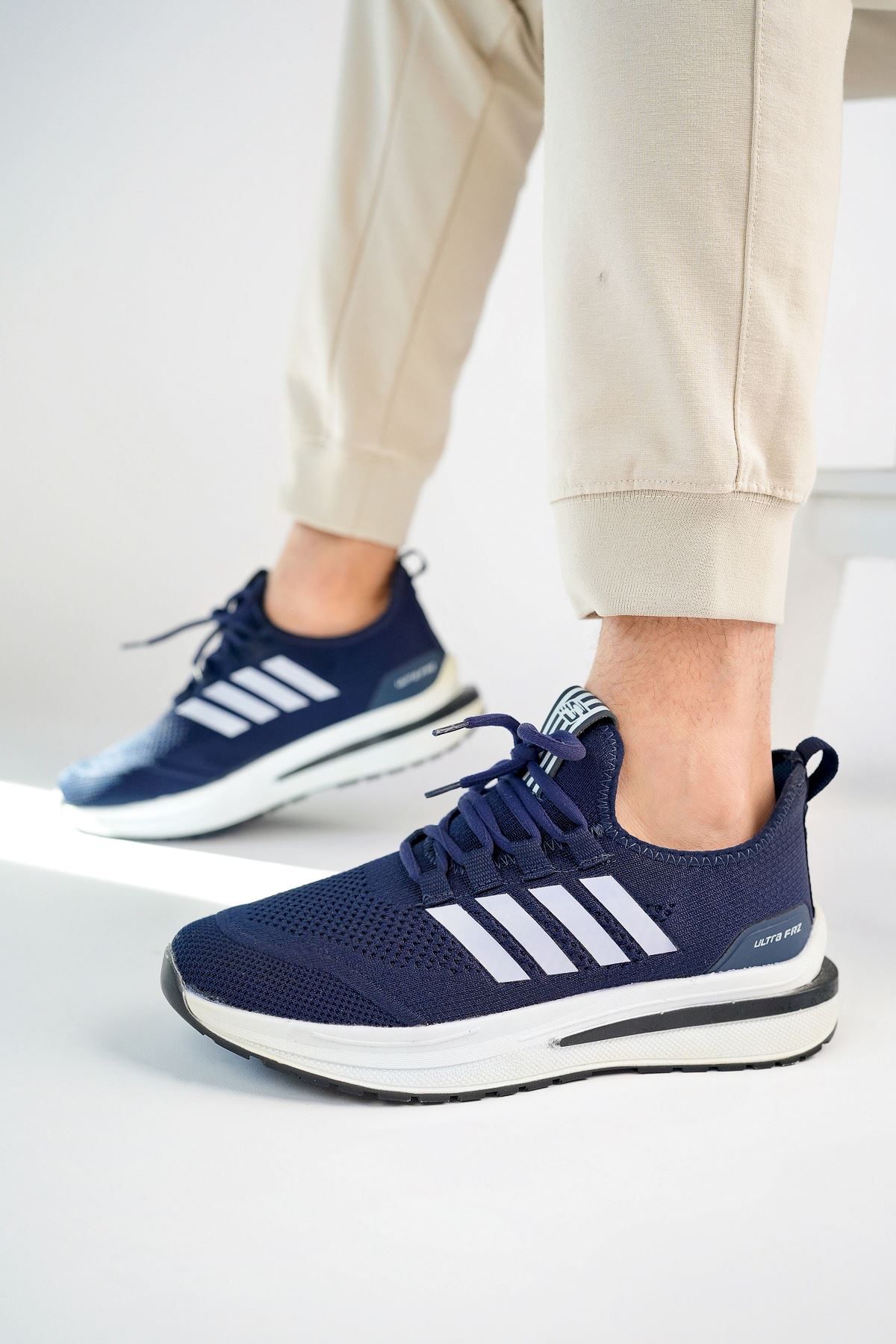 Freemax Erkek  Sneaker Spor Ayakkabı Freemax 2240 Lacivert Beyaz