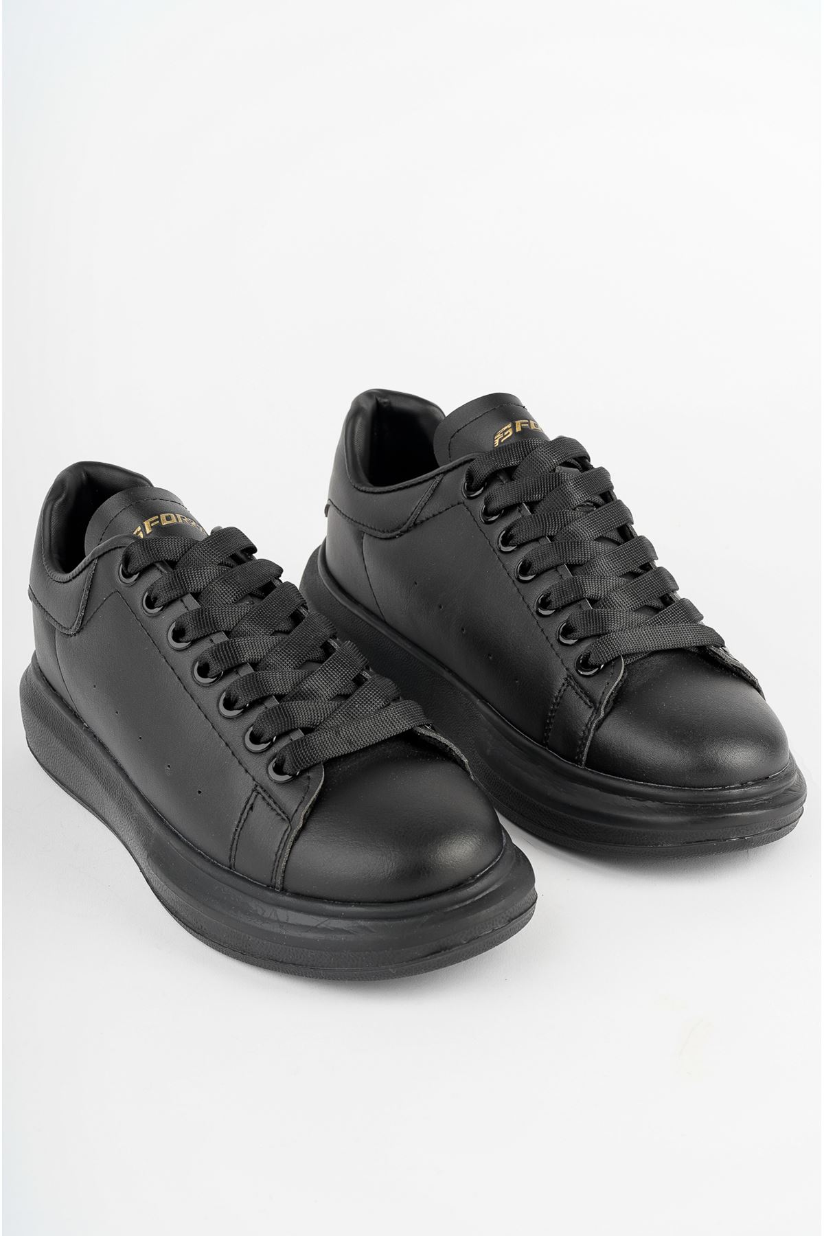 Freemax Unisex  Konforlu Anatomik Outdoor Spor Ayakkabı 2340 Siyah Siyah