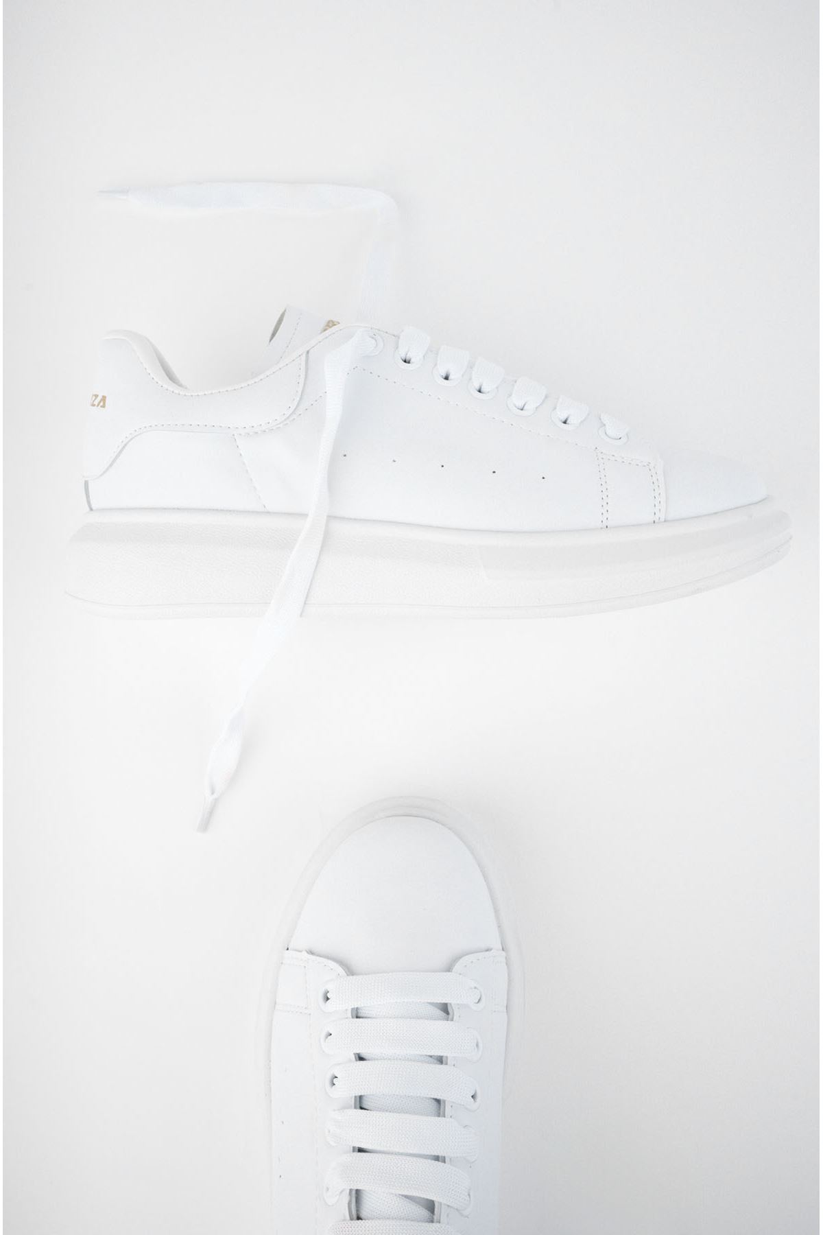 Freemax Unisex  Konforlu Anatomik Outdoor Spor Ayakkabı 2340 BEYAZ BEYAZ