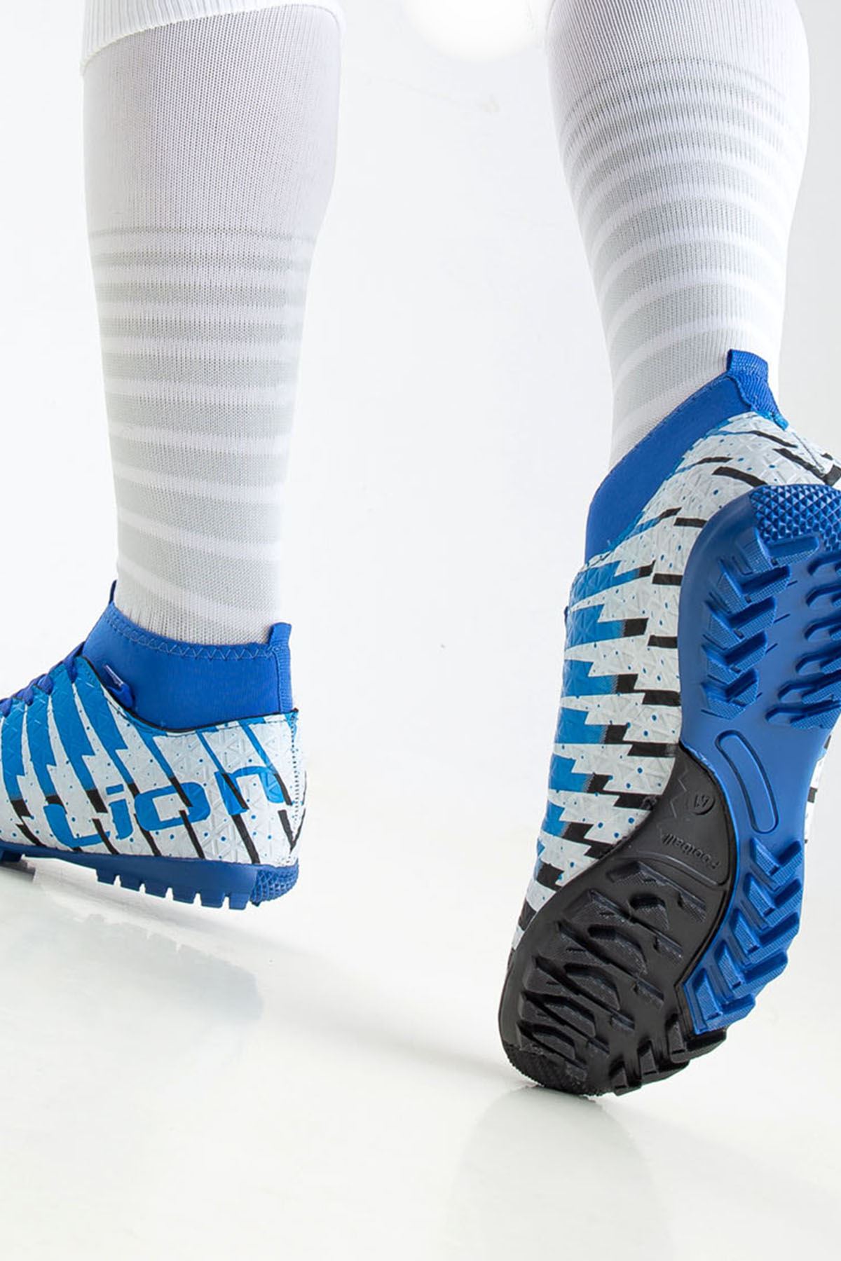 Freemax Çoraplı Çocuk Halı Saha Futbol Ayakkabısı Freemax.1453CCKHS Siyah Sax