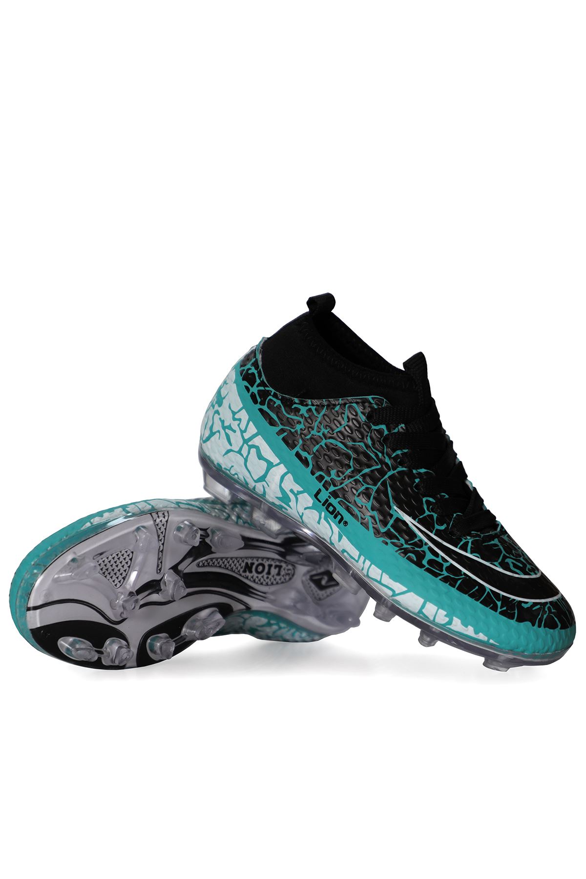 Freemax Garantili Çoraplı Çocuk Krampon Futbol Ayakkabısı Freemax.1071CCKKRMP Su Yeşili