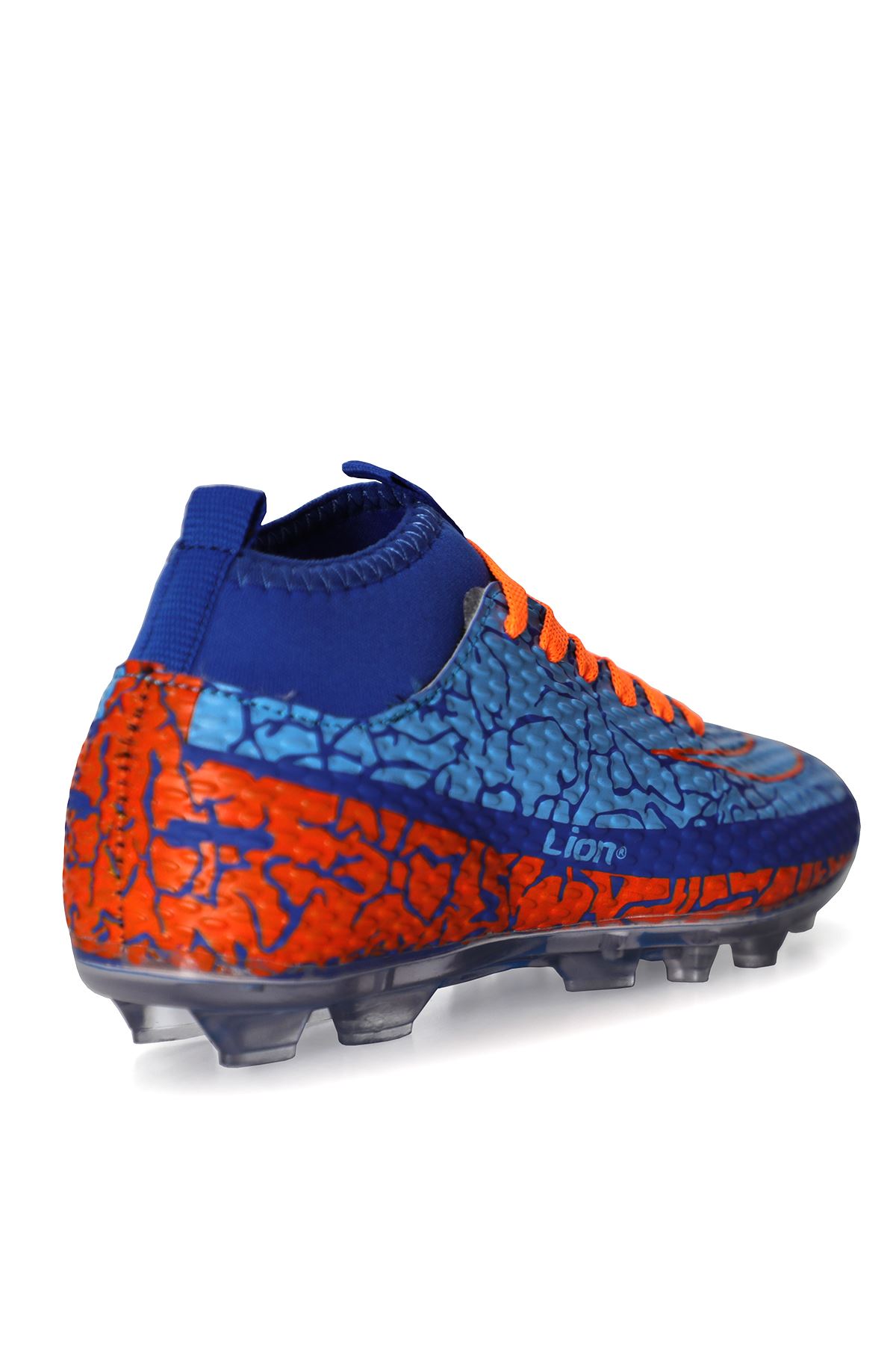 Freemax Unisex Çoraplı Krampon Futbol Ayakkabısı Freemax.1071 Sax Turuncu