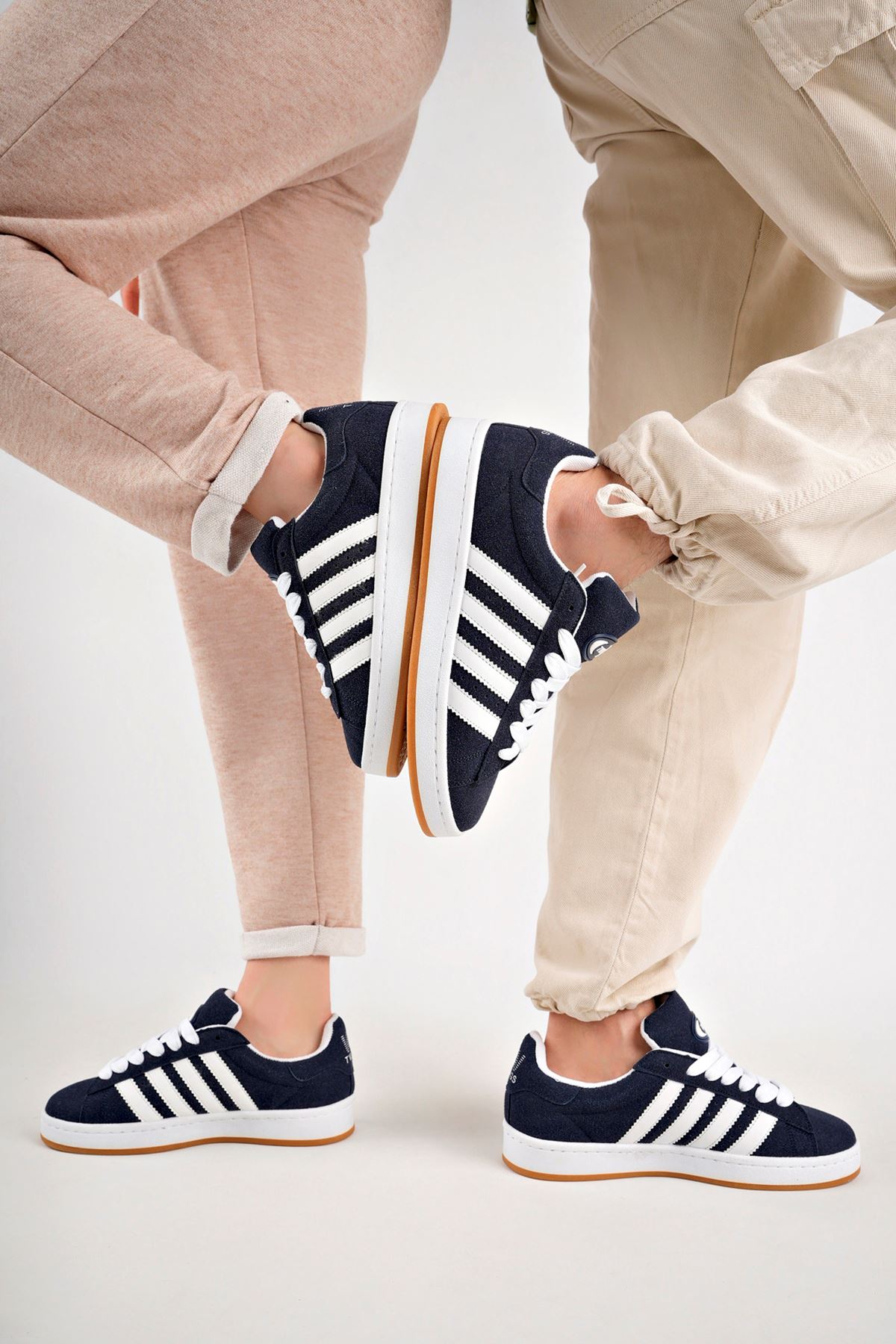 Freemax Campus Unisex Garantili Sneaker Spor Ayakkabı. Lacivert