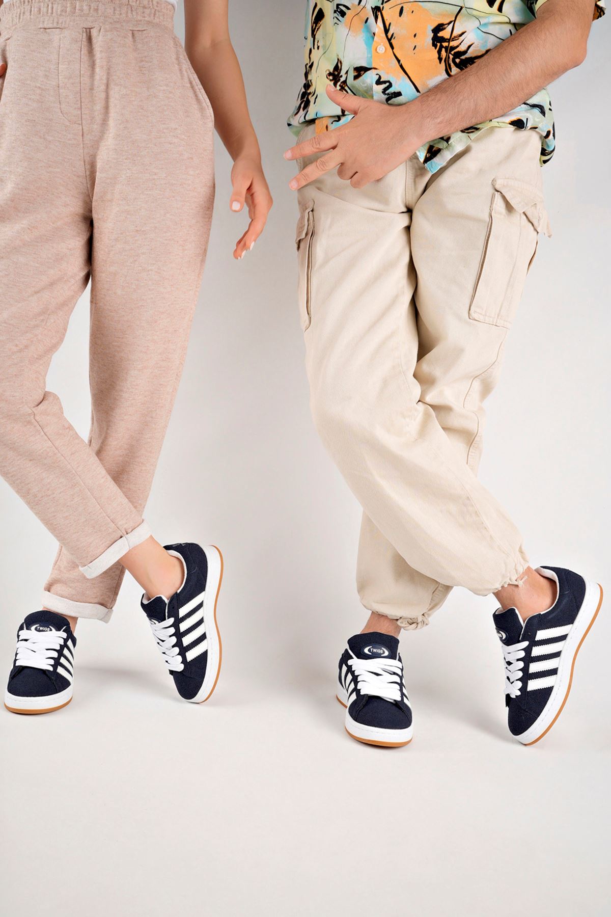 Freemax Campus Unisex Garantili Sneaker Spor Ayakkabı. Lacivert