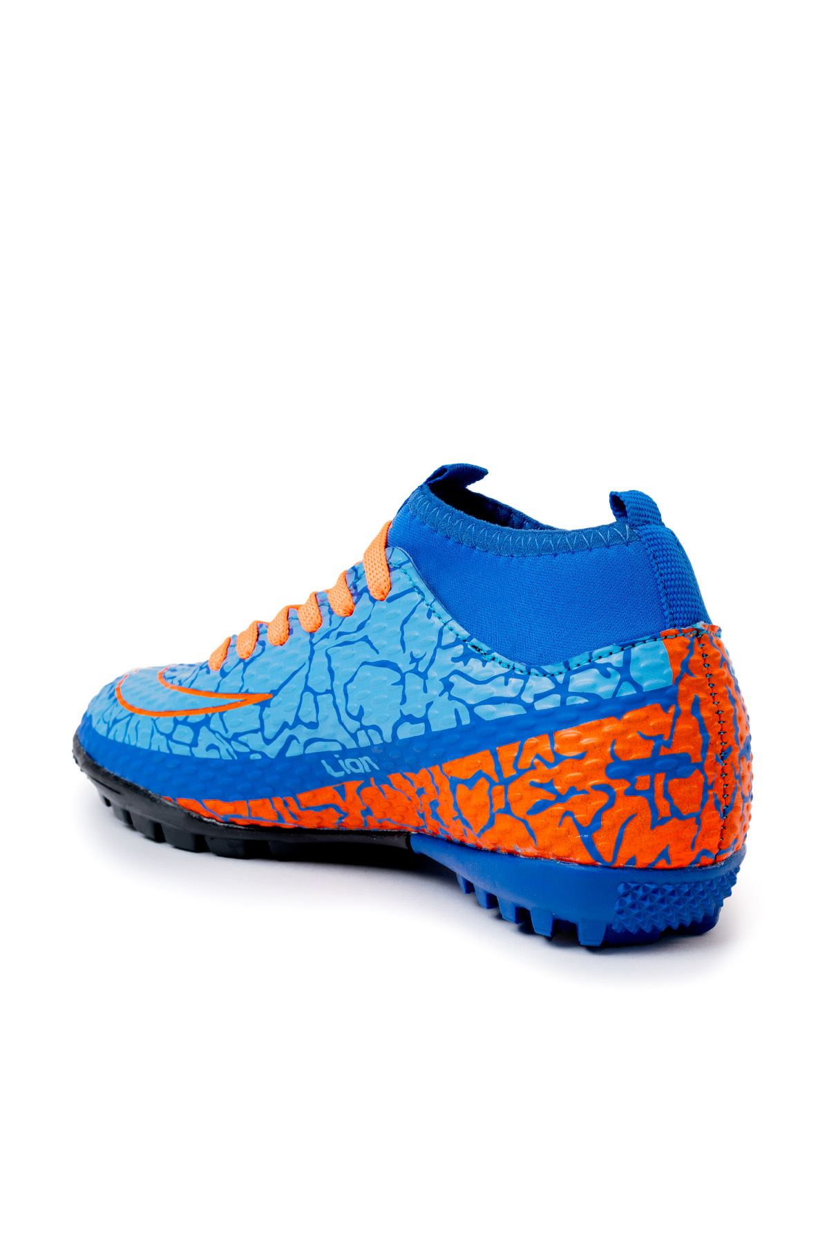 Freemax Garantili Çoraplı Çocuk Halı Saha Futbol Ayakkabısı Freemax.1071CCKHS Sax Turuncu