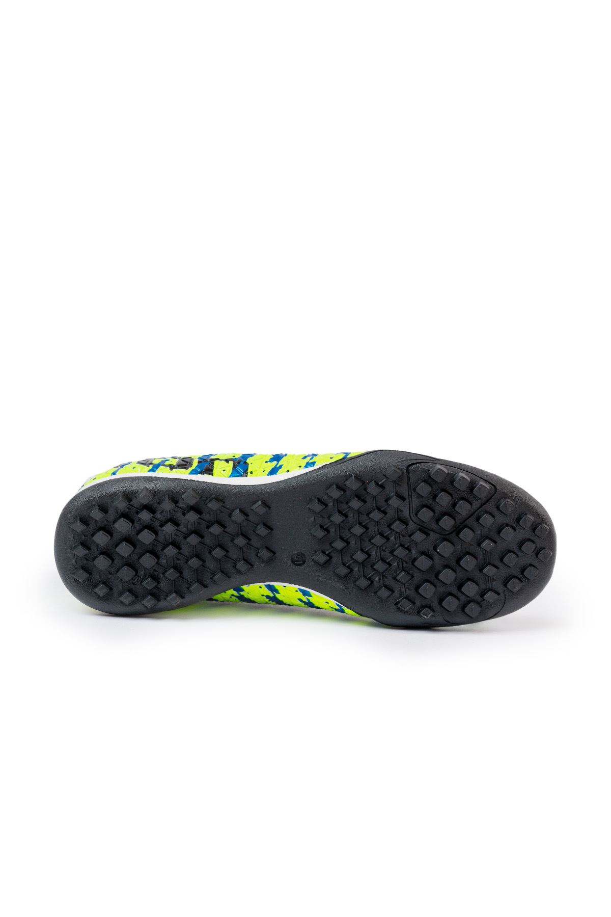 Freemax Unisex Çoraplı Halı saha Futbol Ayakkabısı Freemax.1452 Mavi Sarı