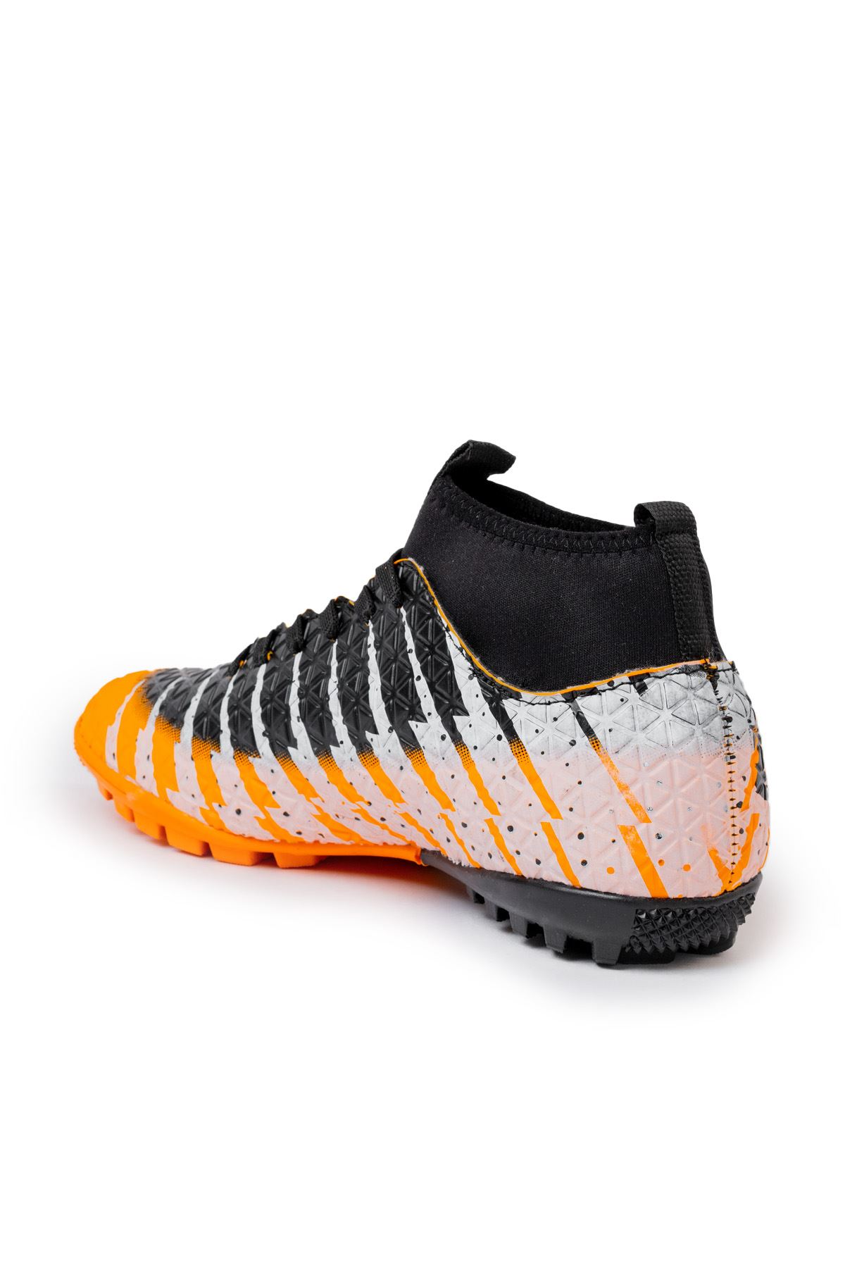 Freemax Unisex Çoraplı Halı saha Futbol Ayakkabısı Freemax.1452 Hardal Siyah