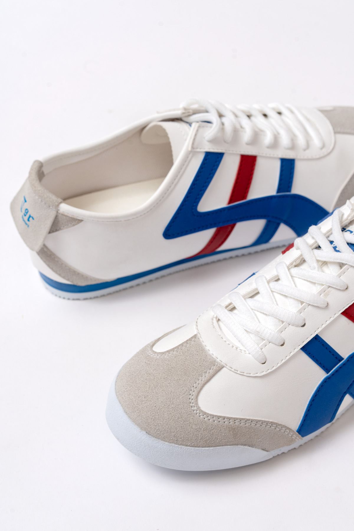 Freemax Erkek  Sneaker Spor Ayakkabı 614 Beyaz Mavi