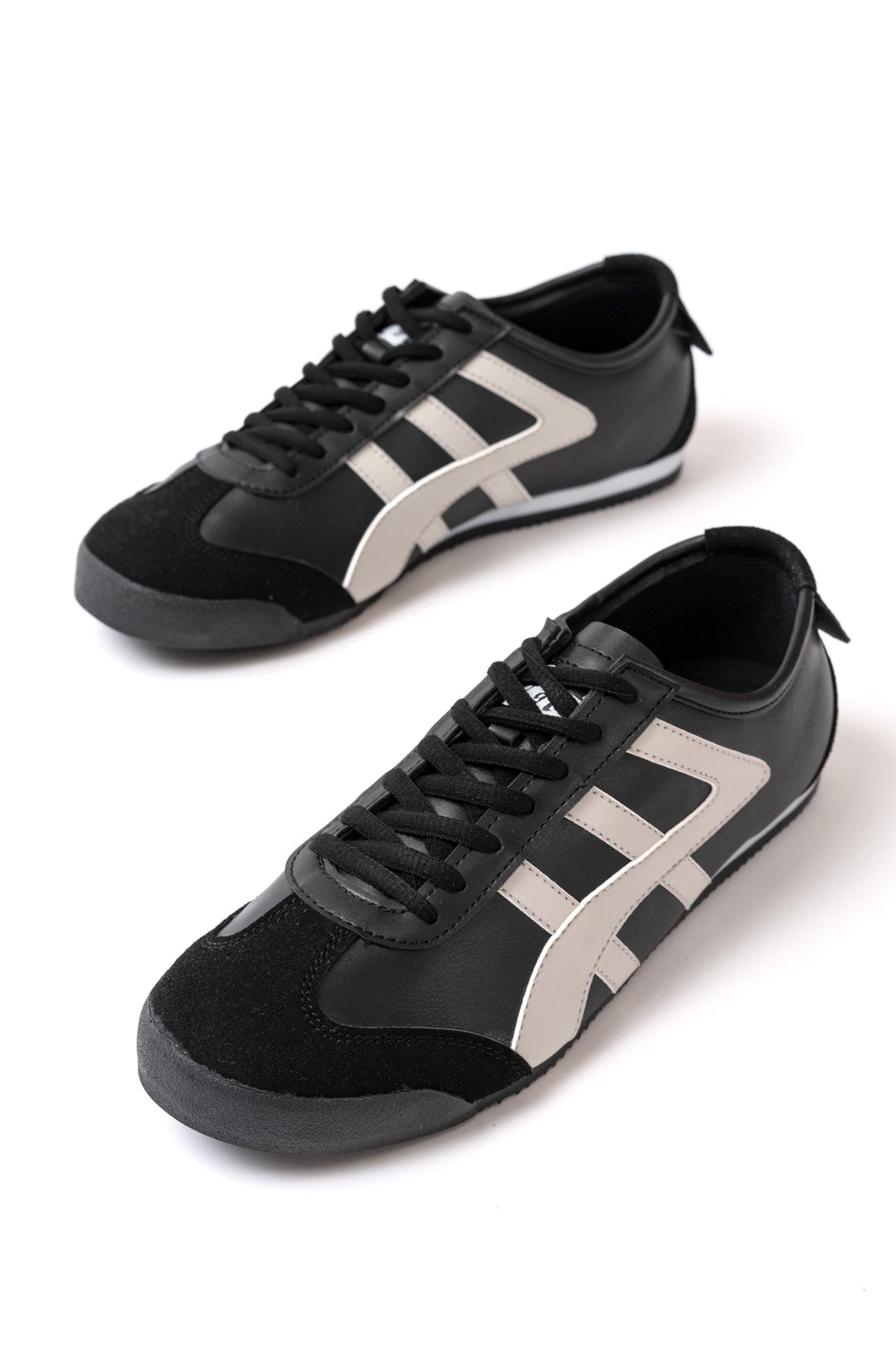 Freemax Erkek  Sneaker Spor Ayakkabı 614 Siyah Buz