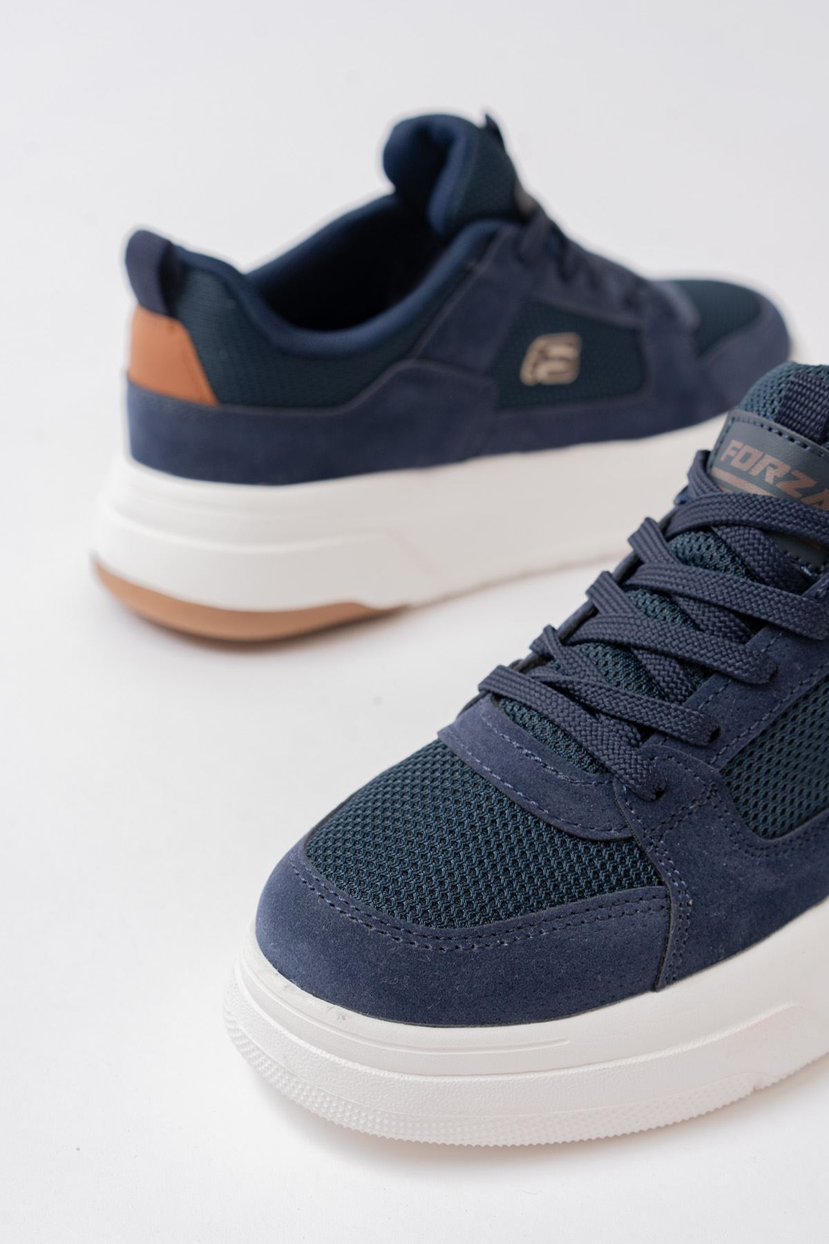 Freemax Kadın Anatomik Garantili Çok Hafif Esnek Rahat Sneaker Spor Ayakkabıı 2452 Lacivert