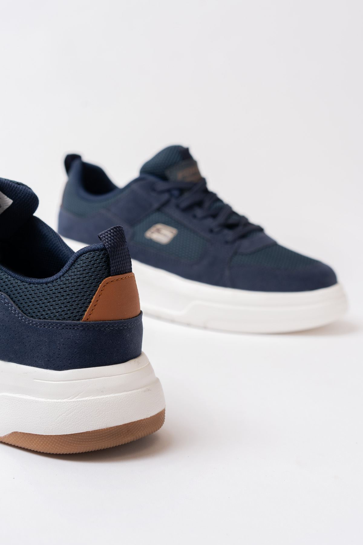 Freemax Kadın Anatomik Garantili Çok Hafif Esnek Rahat Sneaker Spor Ayakkabıı 2452 Lacivert