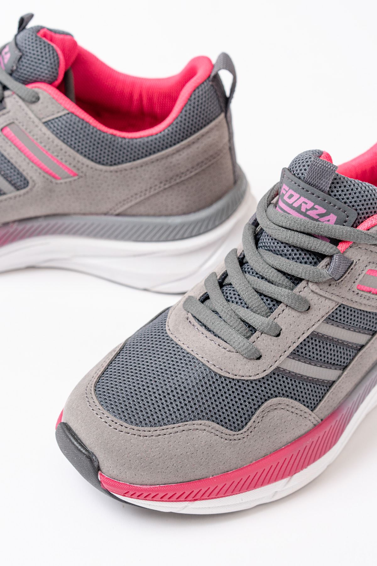 Freemax Unisex Anatomik Garantili Çok Hafif Esnek Rahat Sneaker Spor Ayakkabıı 2466 FÜME