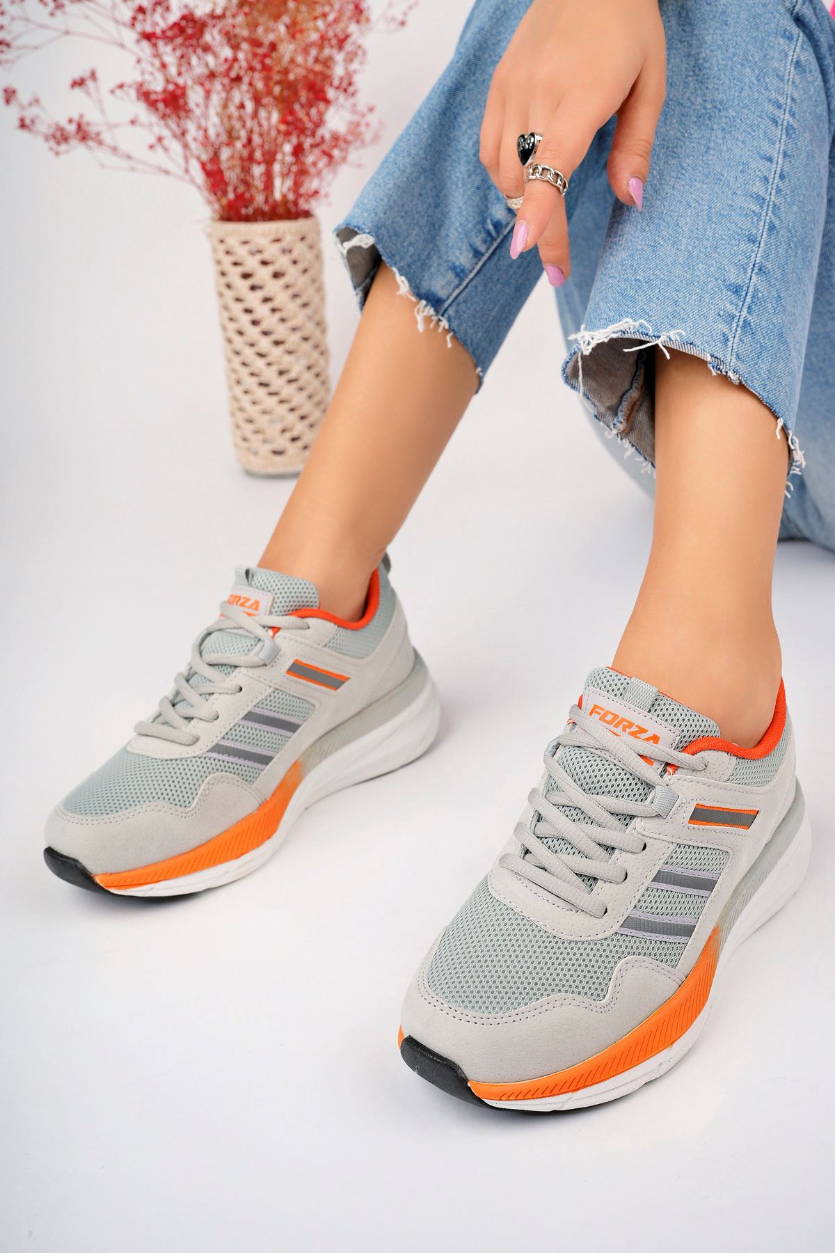 Freemax Unisex Anatomik Garantili Çok Hafif Esnek Rahat Sneaker Spor Ayakkabıı 2466 Buz