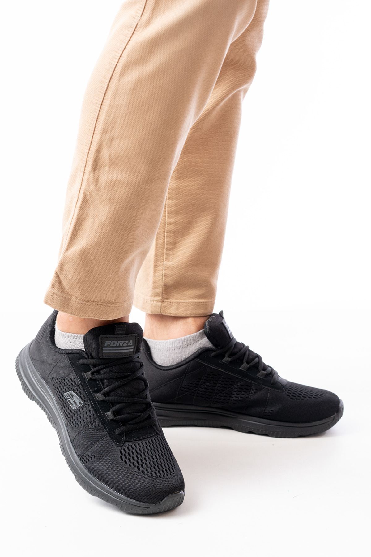Freemax Erkek  Sneaker Spor Ayakkabı Forza 2406 SİYAH SİYAH
