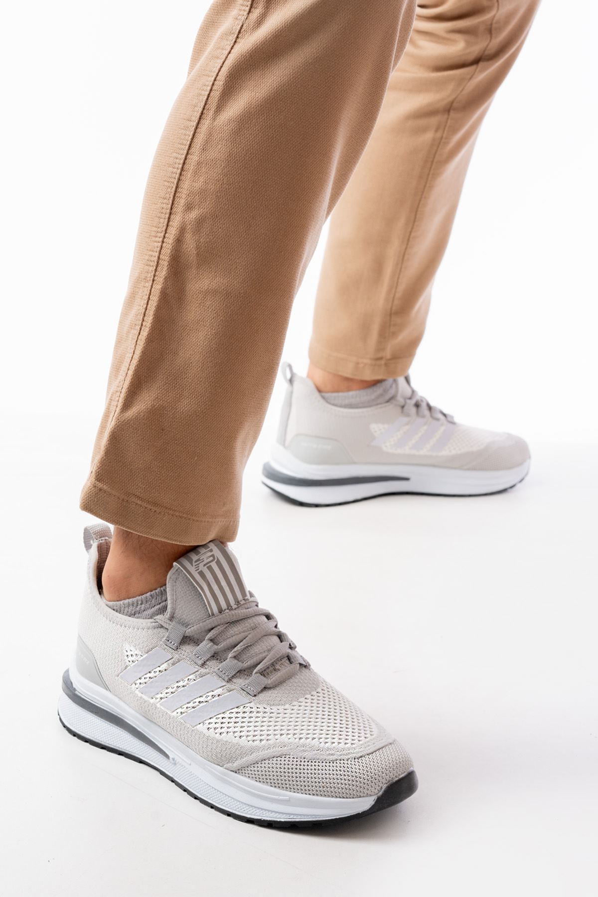 Freemax Erkek  Sneaker Spor Ayakkabı Freemax 2240 Buz Beyaz