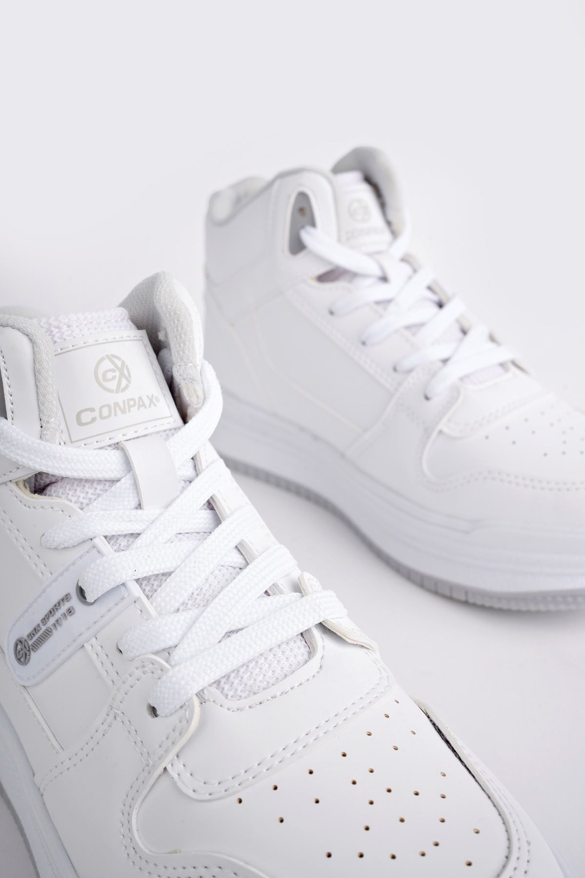 Freemax Kadın Anatomik Garantili  Hafif Esnek Rahat Sneaker Spor Ayakkabı cnp5972 Beyaz Buz