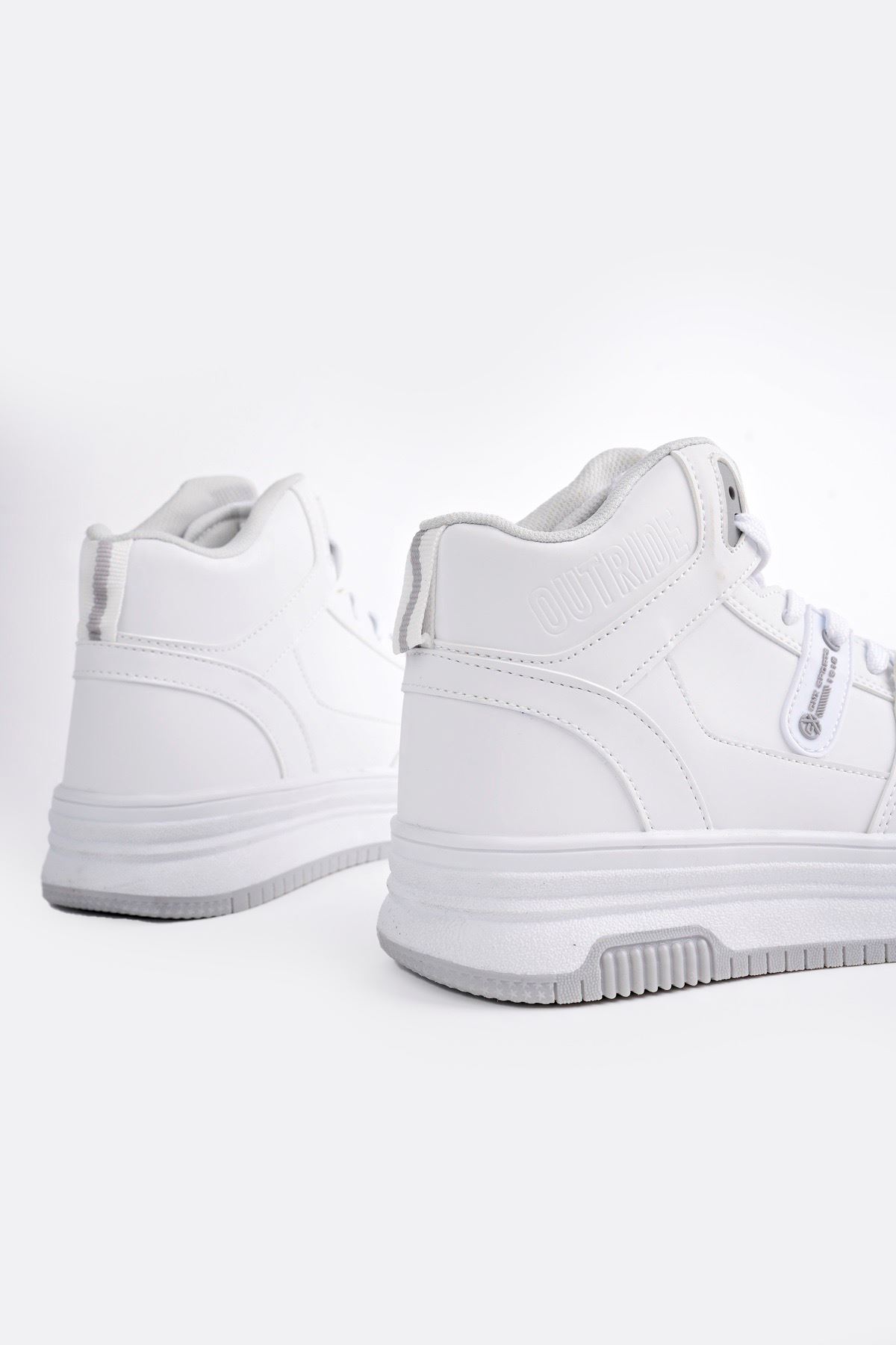 Freemax Kadın Anatomik Garantili  Hafif Esnek Rahat Sneaker Spor Ayakkabı cnp5972 Beyaz Buz