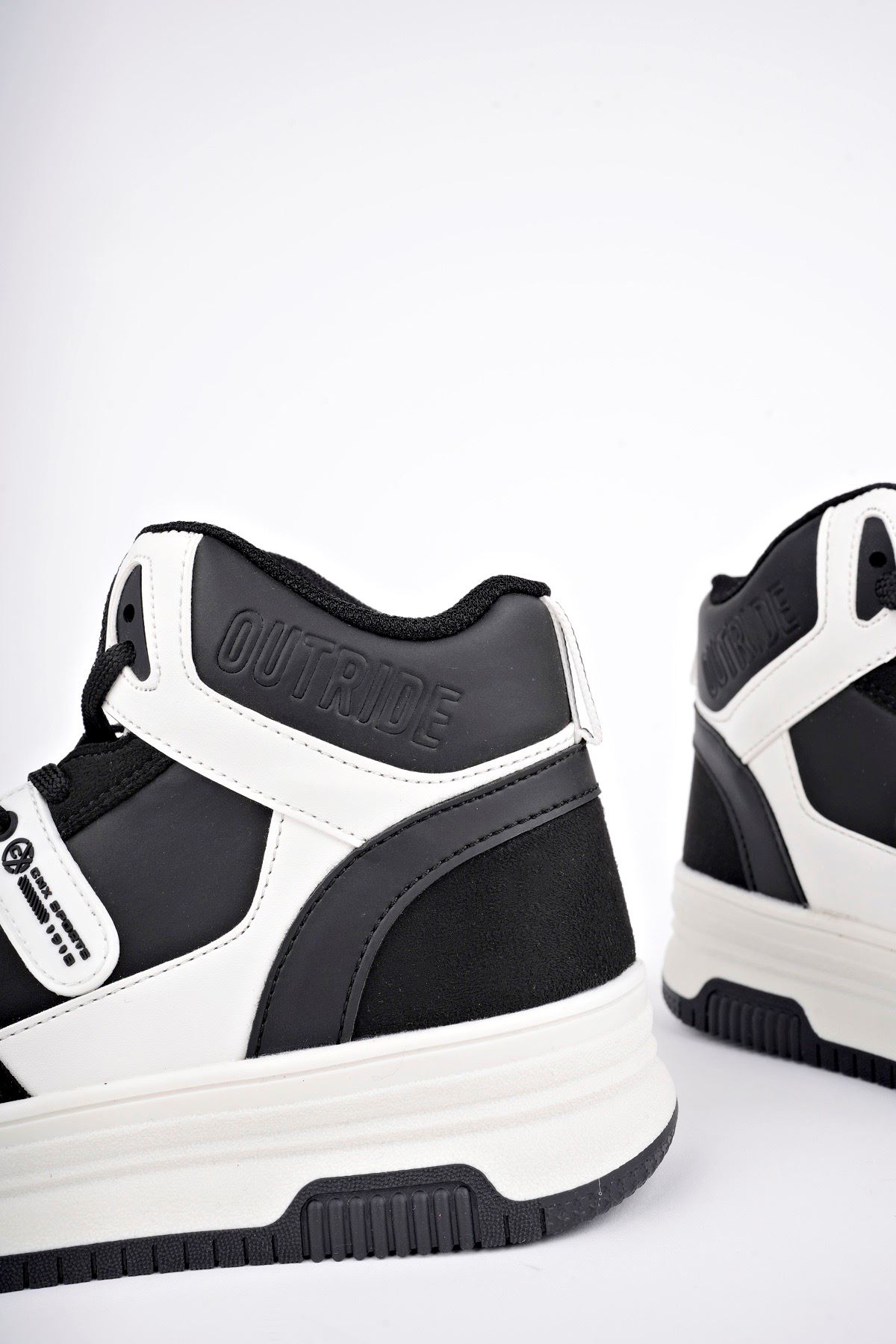 Freemax Kadın Anatomik Garantili  Hafif Esnek Rahat Sneaker Spor Ayakkabı cnp5972 Siyah Beyaz