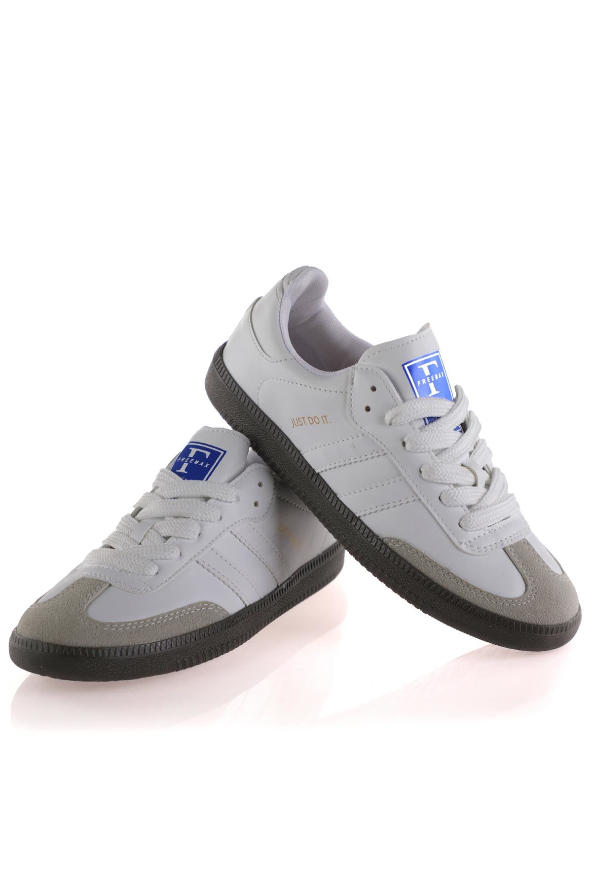 Freemax Uniseks Sneaker Esnek Yumuşak Spor Ayakkabı Samba.530 Beyaz