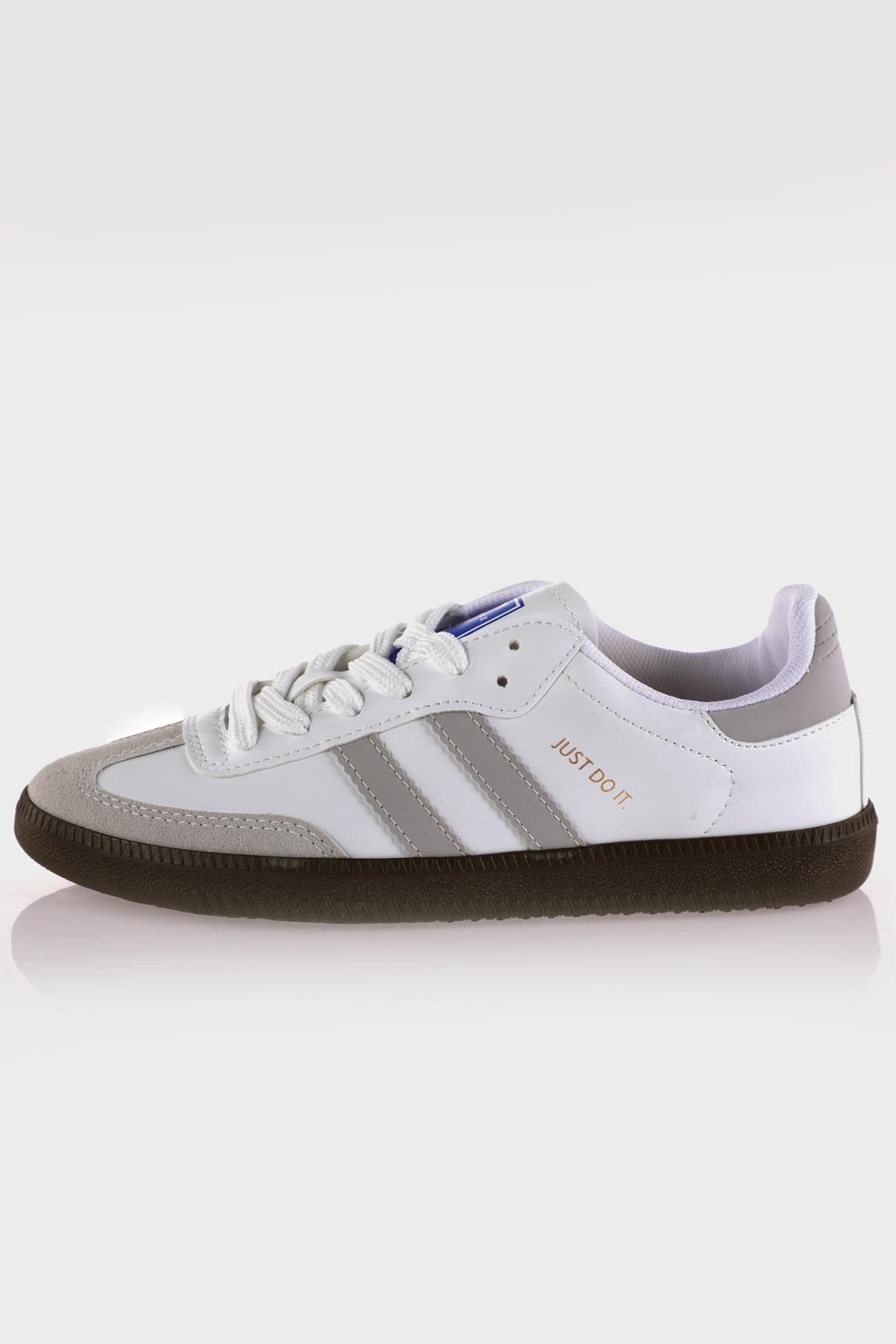 Freemax Uniseks Sneaker Esnek Yumuşak Spor Ayakkabı Samba.530 Beyaz Buz