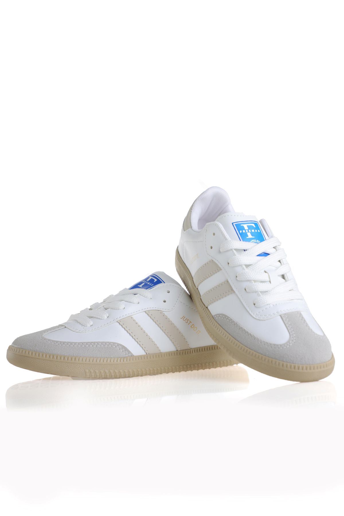 Freemax Uniseks Sneaker Esnek Yumuşak Spor Ayakkabı Samba.530 Beyaz Ten