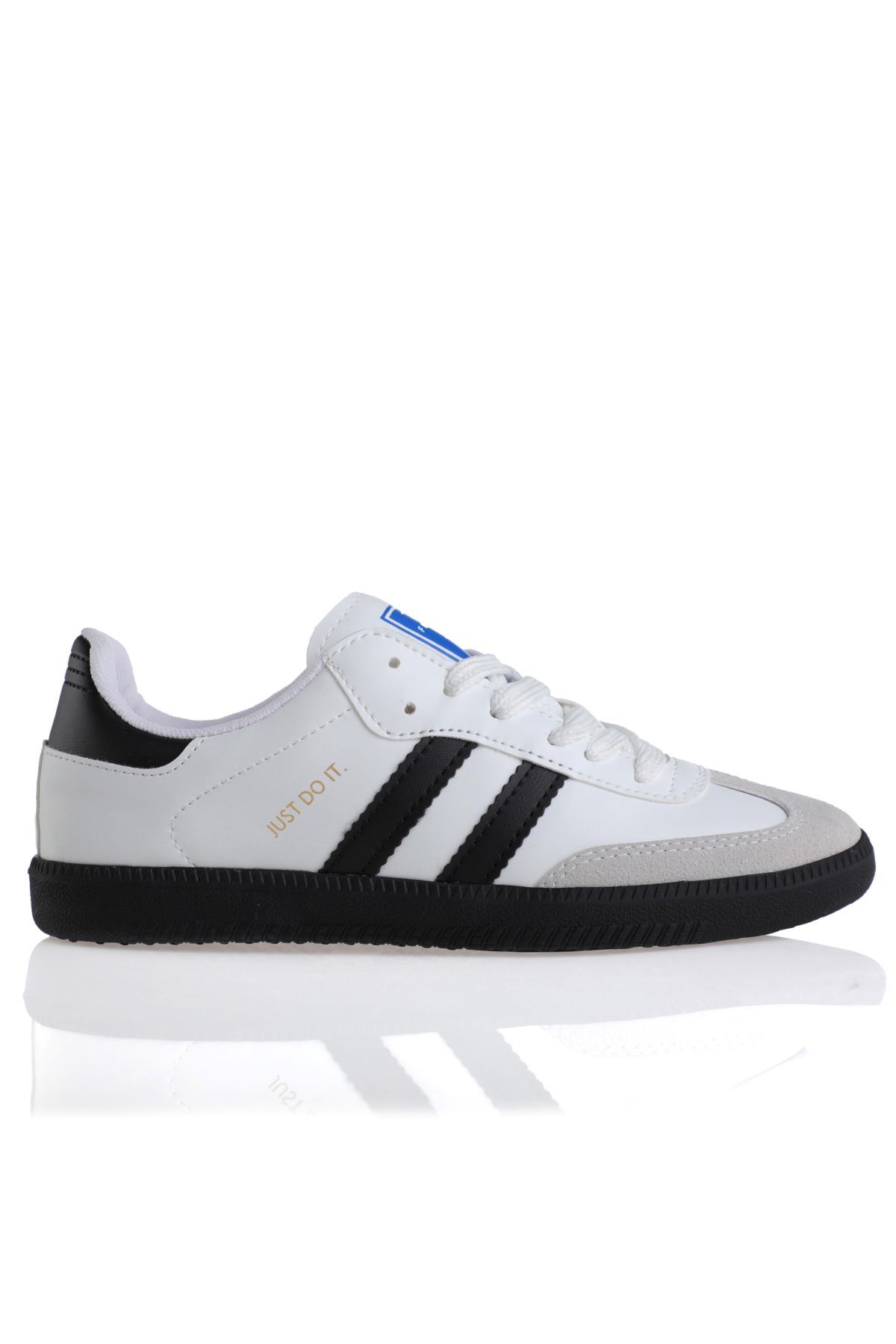 Freemax Uniseks Sneaker Esnek Yumuşak Spor Ayakkabı Samba.530 Beyaz Siyah