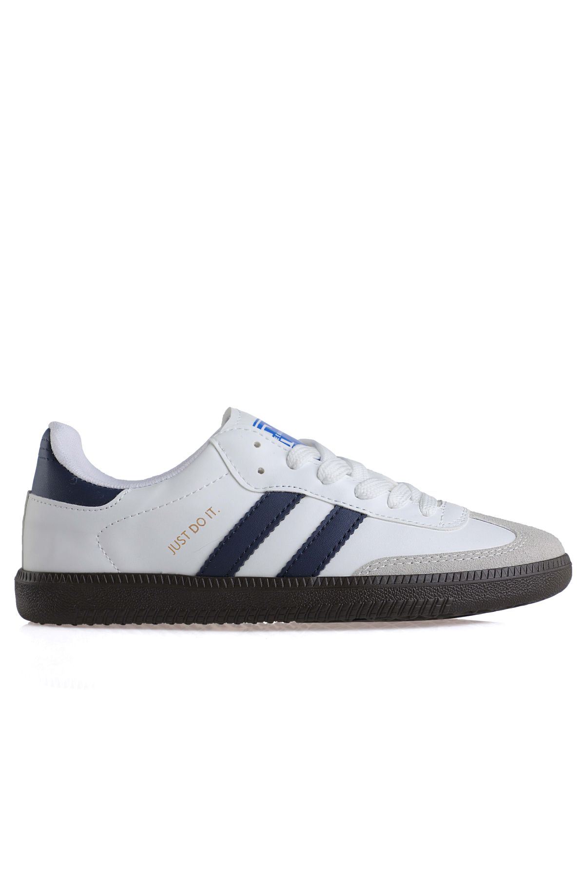 Freemax Uniseks Sneaker Esnek Yumuşak Spor Ayakkabı Samba.530 Beyaz Lacivert