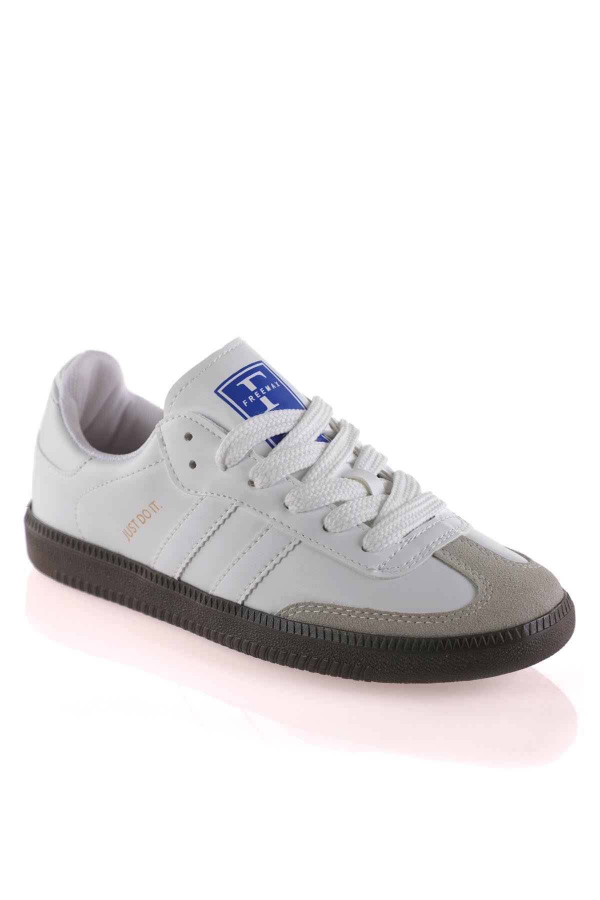 Freemax Uniseks Sneaker Esnek Yumuşak Spor Ayakkabı Samba.530 Beyaz