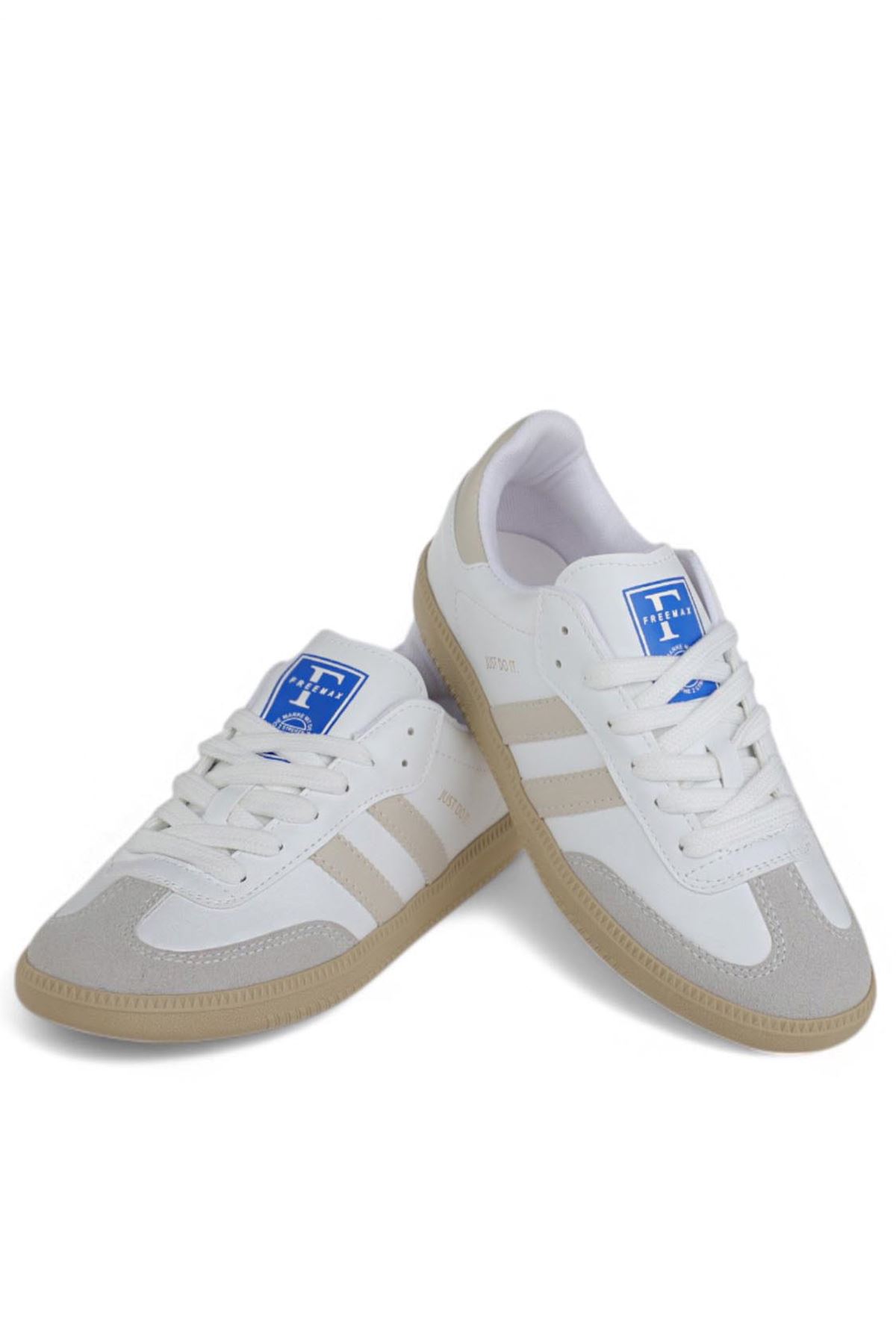 Freemax Uniseks Sneaker Esnek Yumuşak Spor Ayakkabı Samba.530 Beyaz Ten