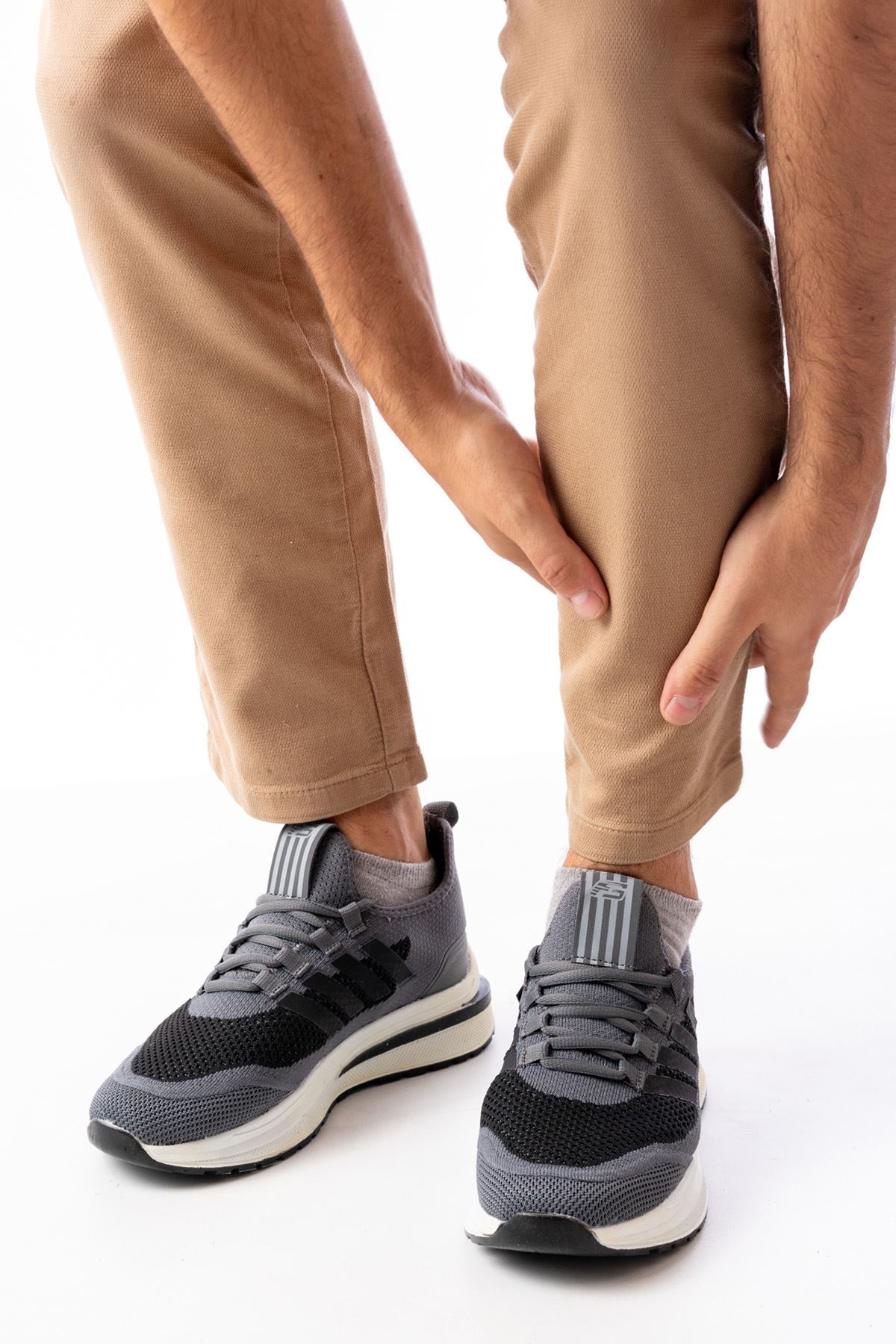 Freemax Erkek  Sneaker Spor Ayakkabı Freemax 2240 Füme Siyah