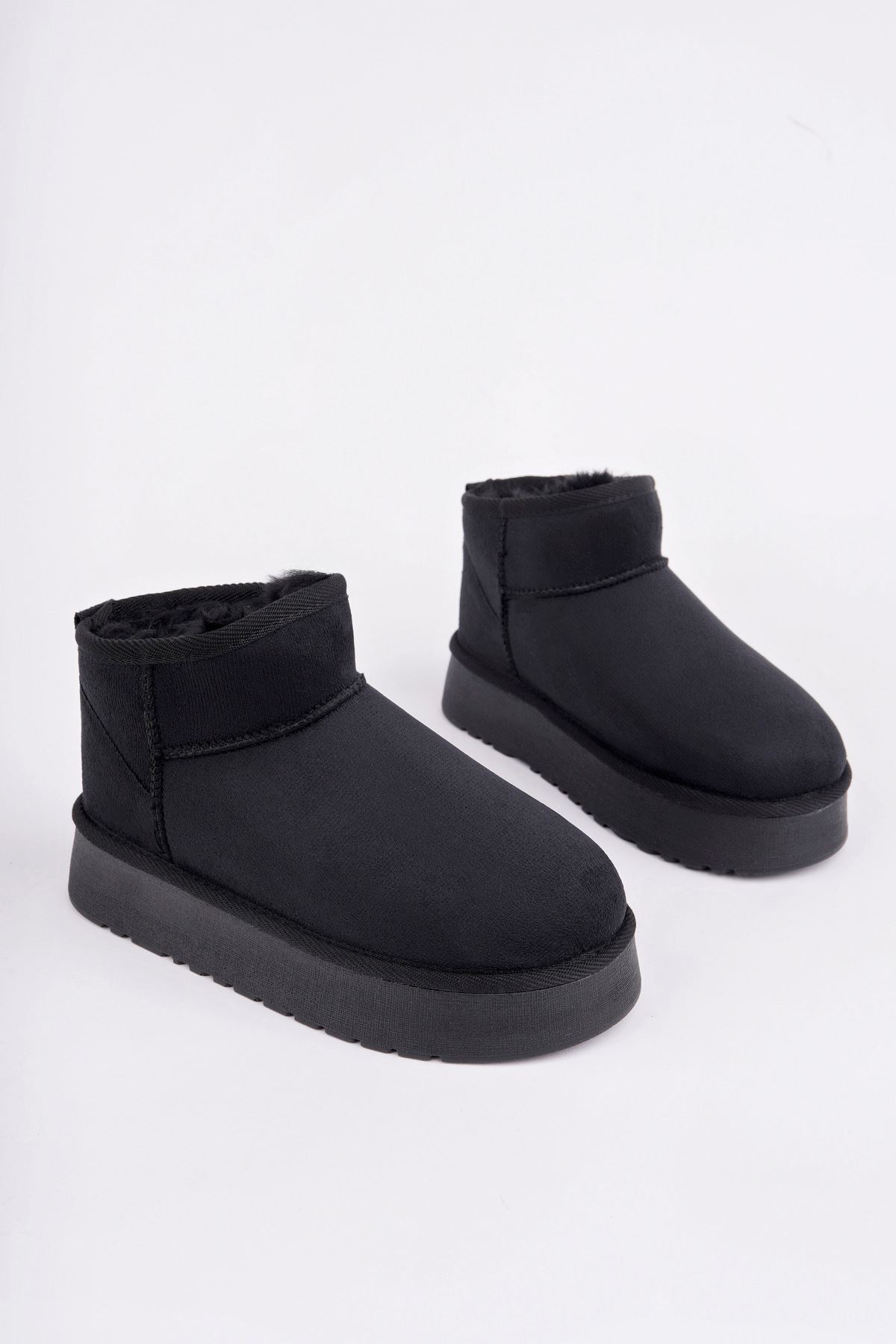 Freemax Çocuk Termal Yünlü Ev Bot Uggm.304 SİYAH